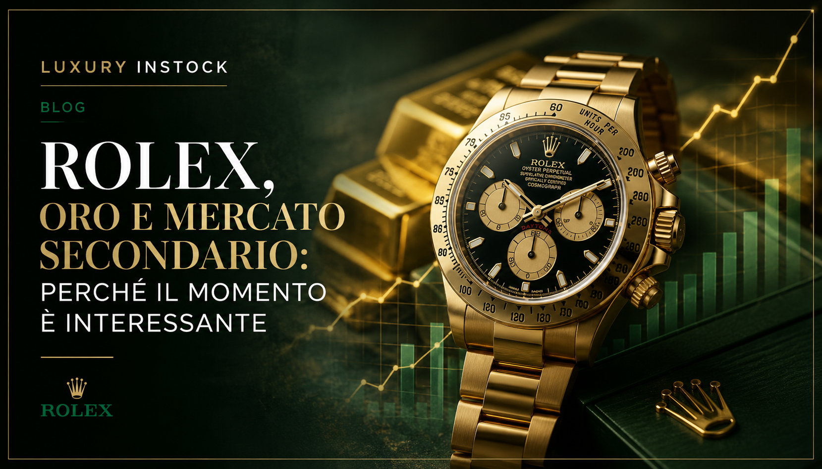 ROLEX, ORO E MERCATO SECONDARIO