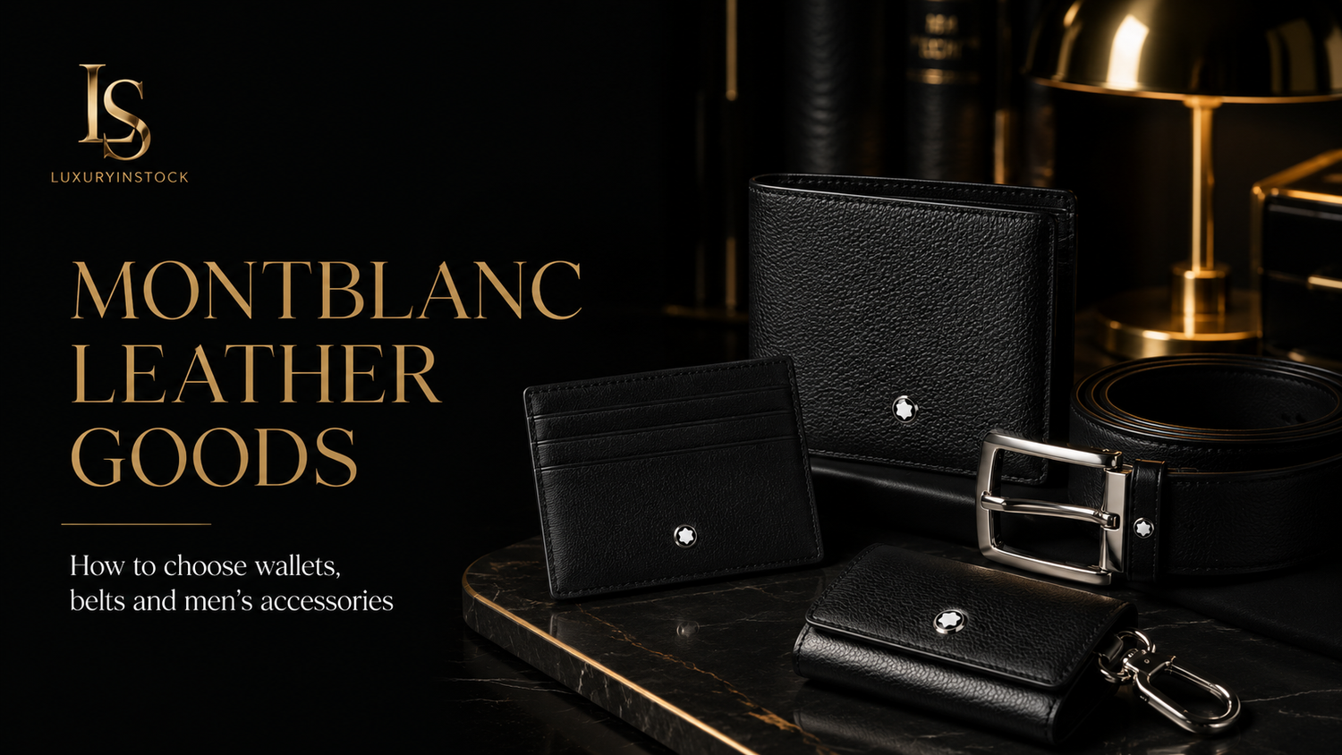 Pelletteria Montblanc: come scegliere portafogli, cinture e accessori da uomo