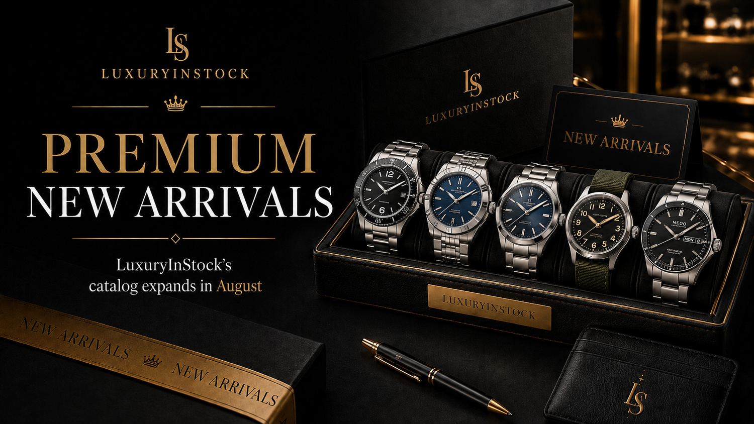 Nuovi arrivi Premium: il catalogo LuxuryInStock si allarga ad agosto