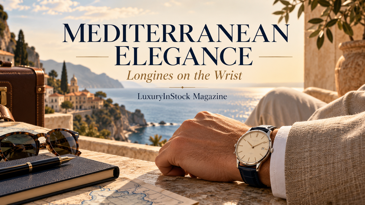Eleganza mediterranea: Longines al polso