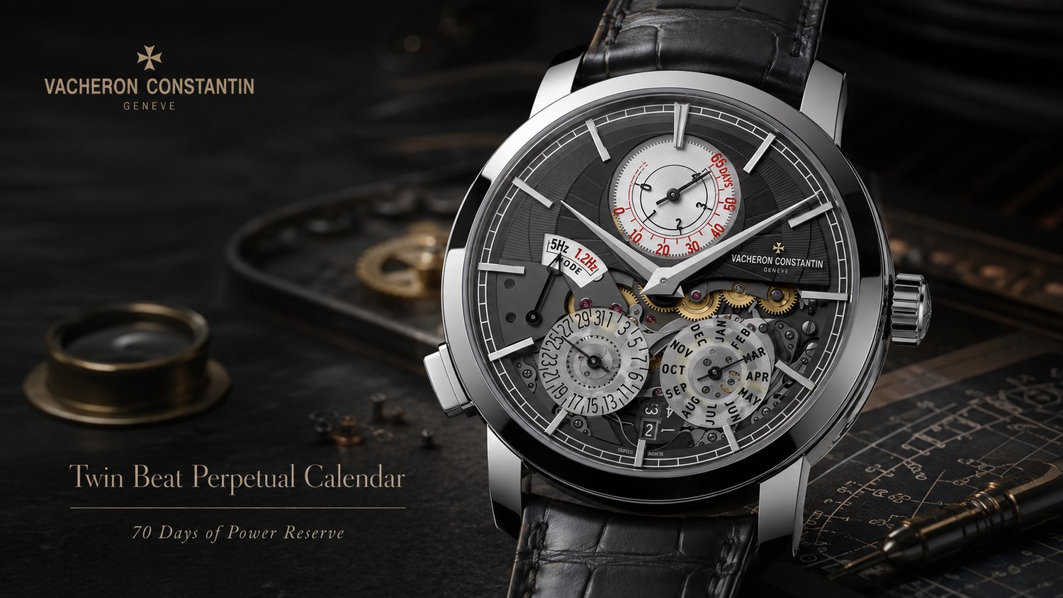 Vacheron Constantin Twin Beat: 70 giorni di riserva e doppia anima meccanica