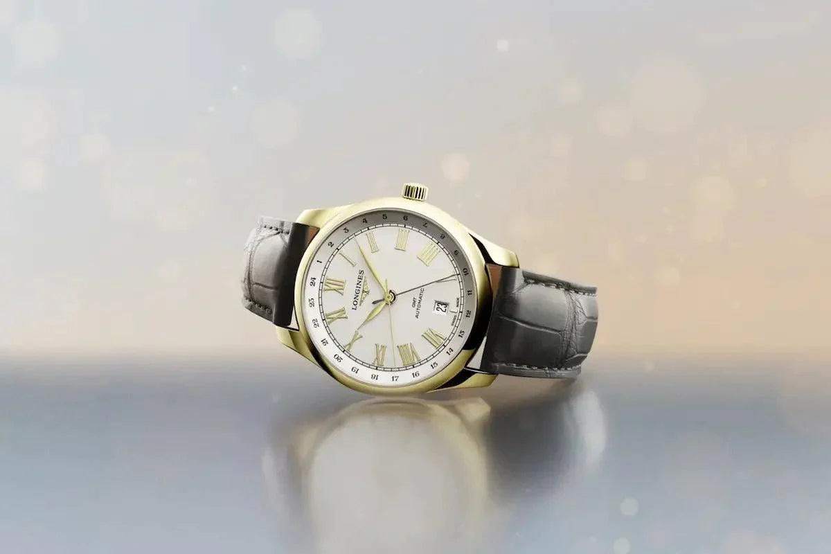Longines Master Collection GMT in oro Giallo e Rosa - LuxuryInStock