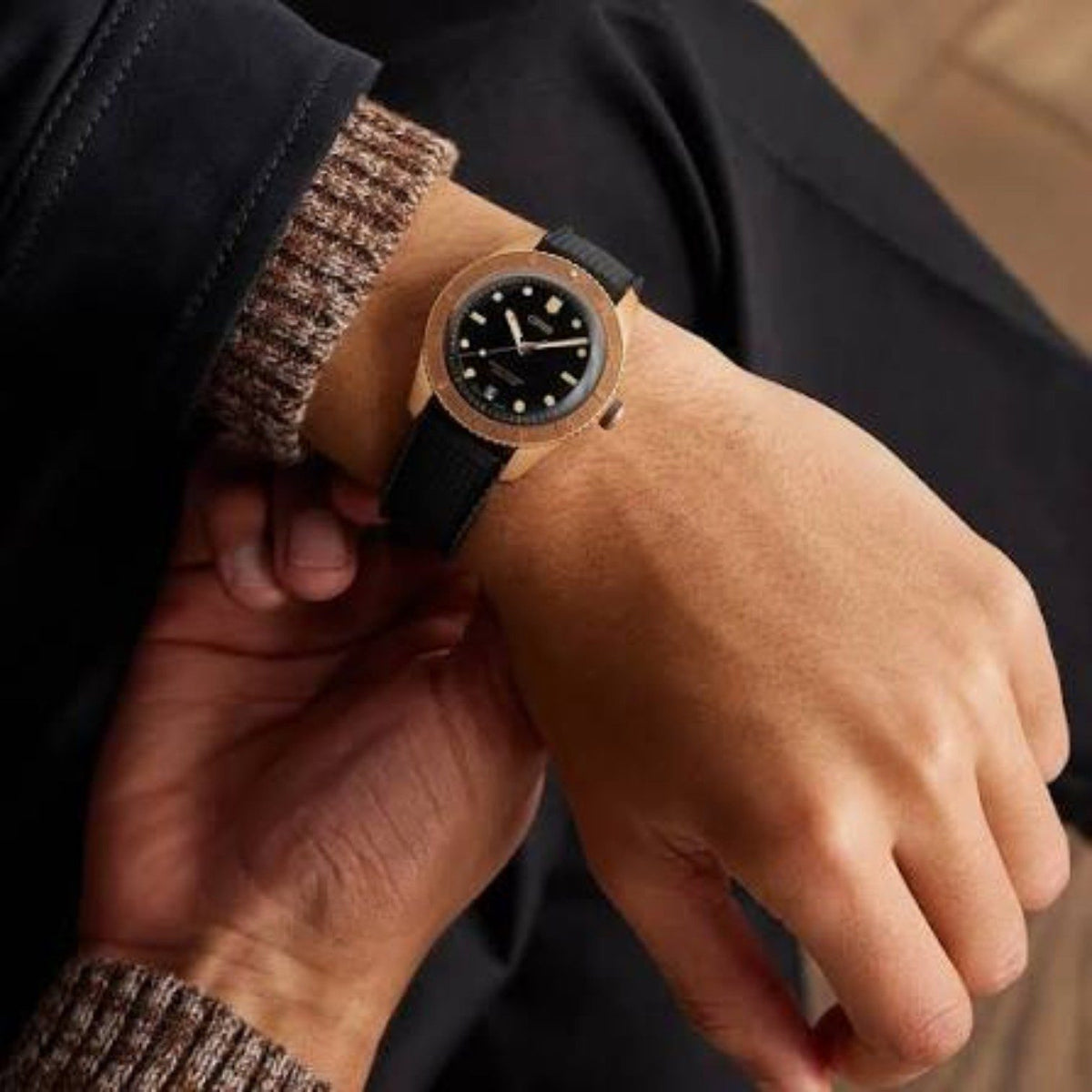 Oris Divers Sixty-Five Date 01 733 7771 3154-07 4 19 18BR