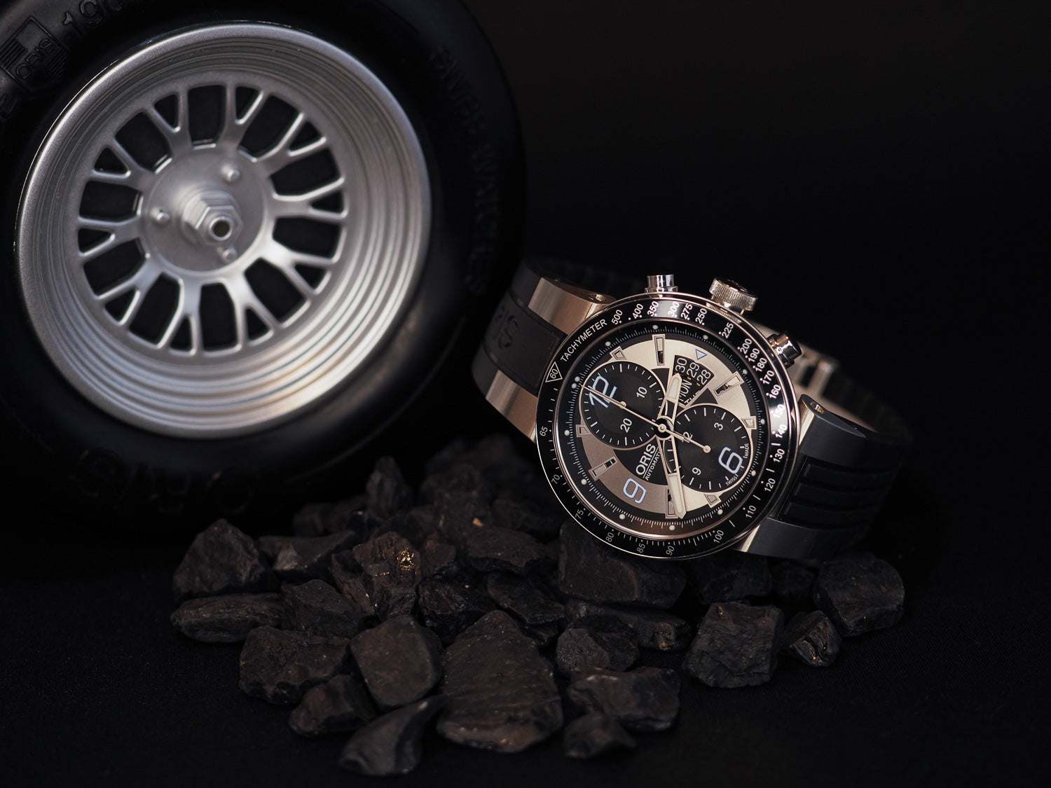 Oris Williams F1 Chronograph Automatic Black Watch Ref. 01‑679‑7614 - ON9001