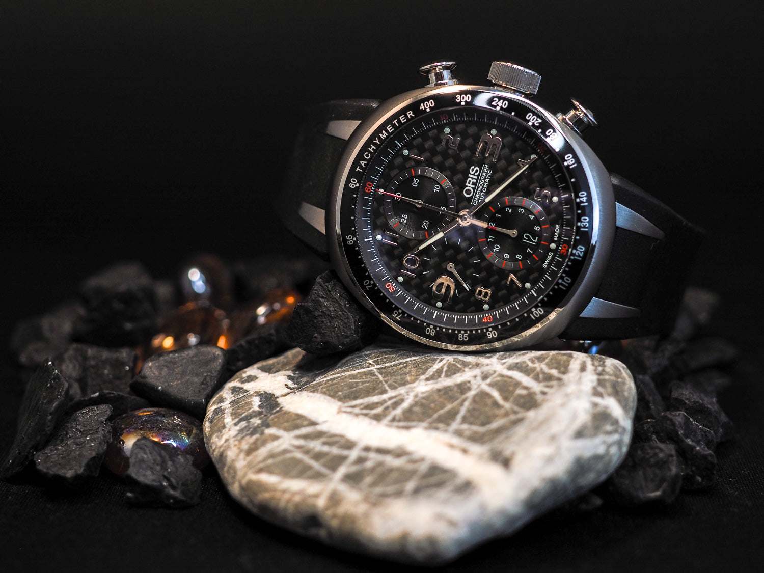 ORIS TT3 Chronograph Auto 7750 Titanium Ref. 01 674 7587 7264 07 4 28 02T - ON9002