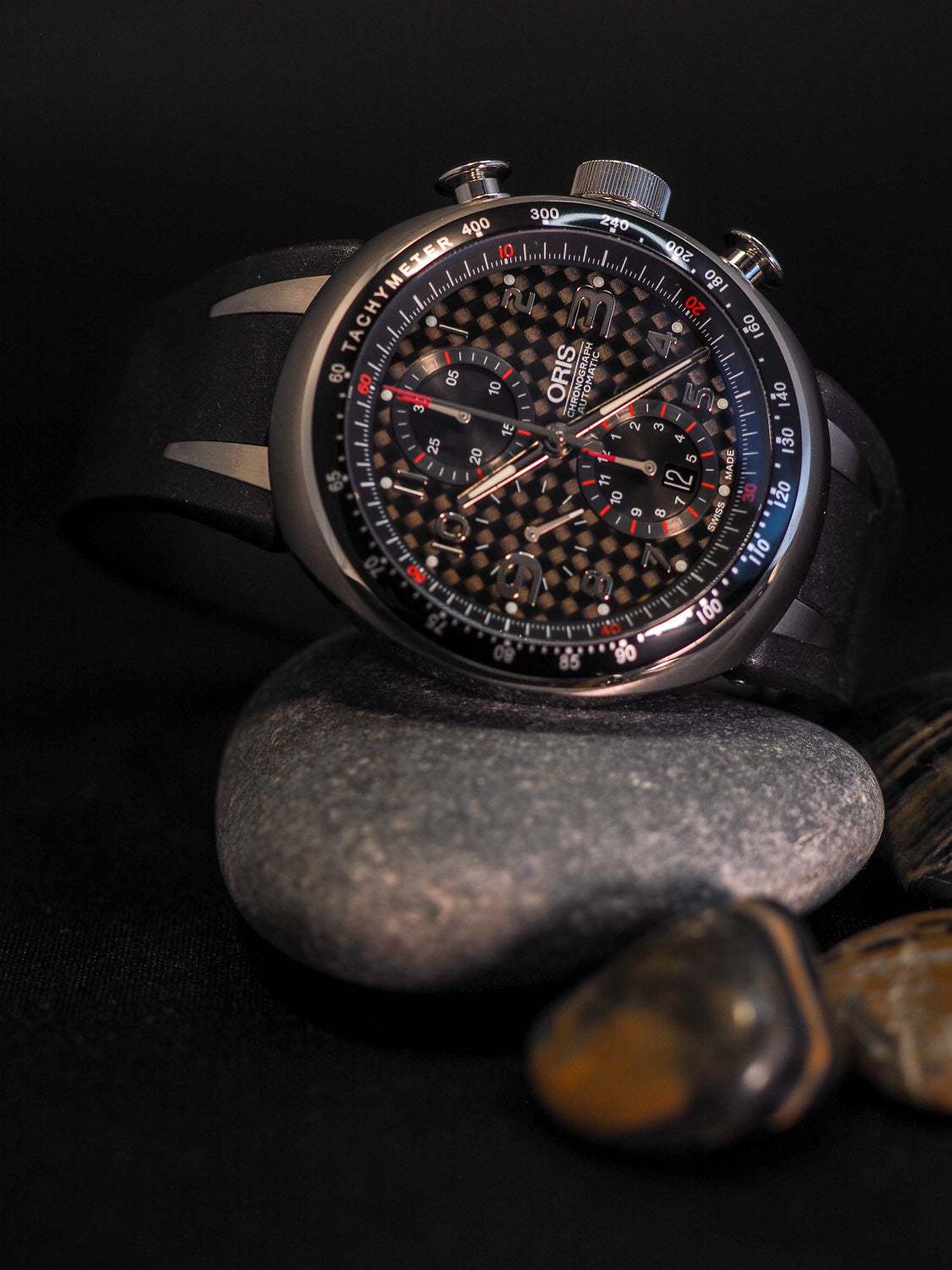 ORIS TT3 Chronograph Auto 7750 Titanium Ref. 01 674 7587 7264 07 4 28 02T - ON9002