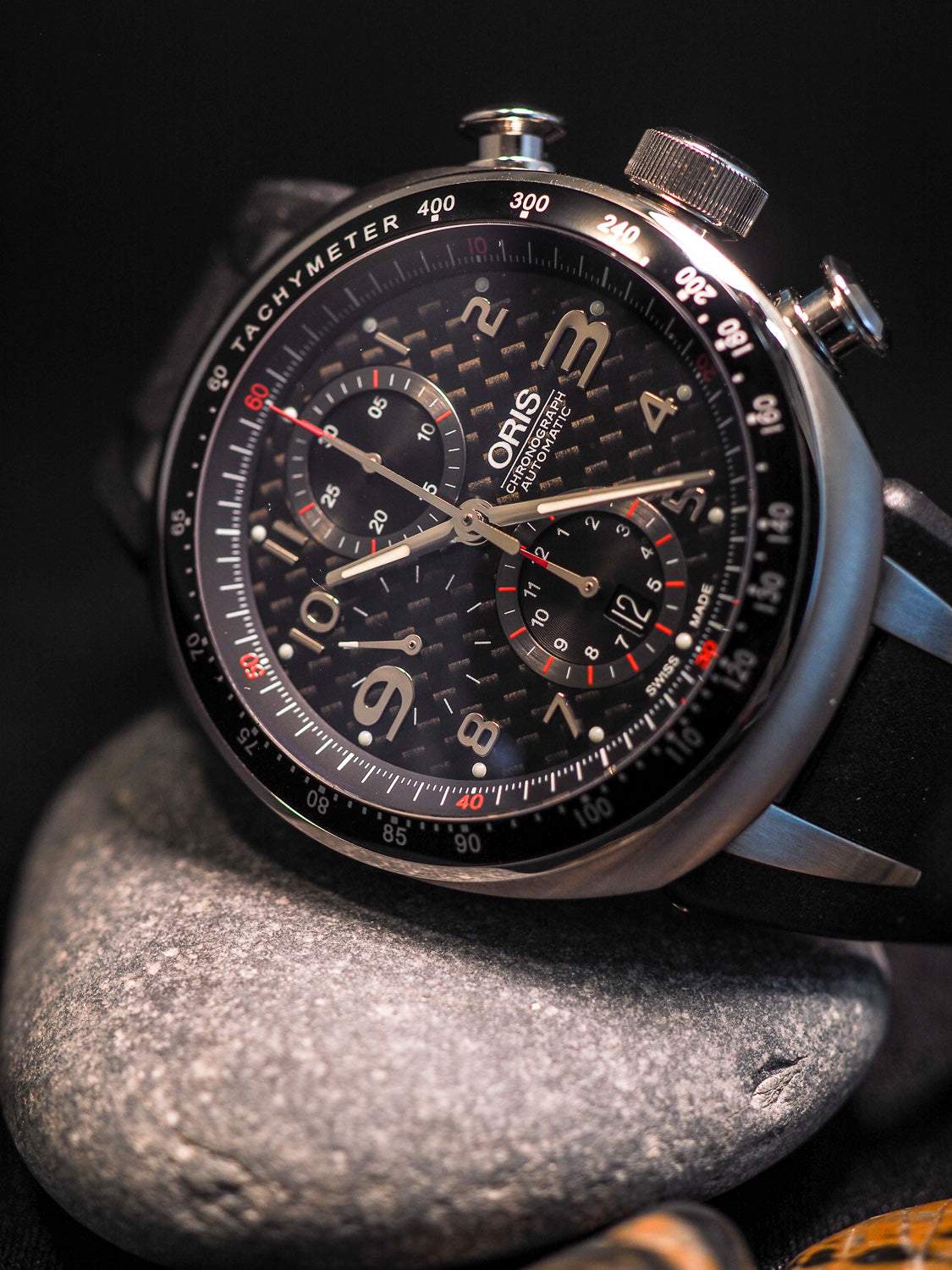 ORIS TT3 Chronograph Auto 7750 Titanium Ref. 01 674 7587 7264 07 4 28 02T - ON9002