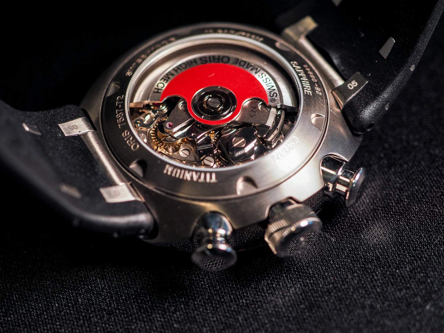 ORIS TT3 Chronograph Auto 7750 Titanium Ref. 01 674 7587 7264 07 4 28 02T - ON9002