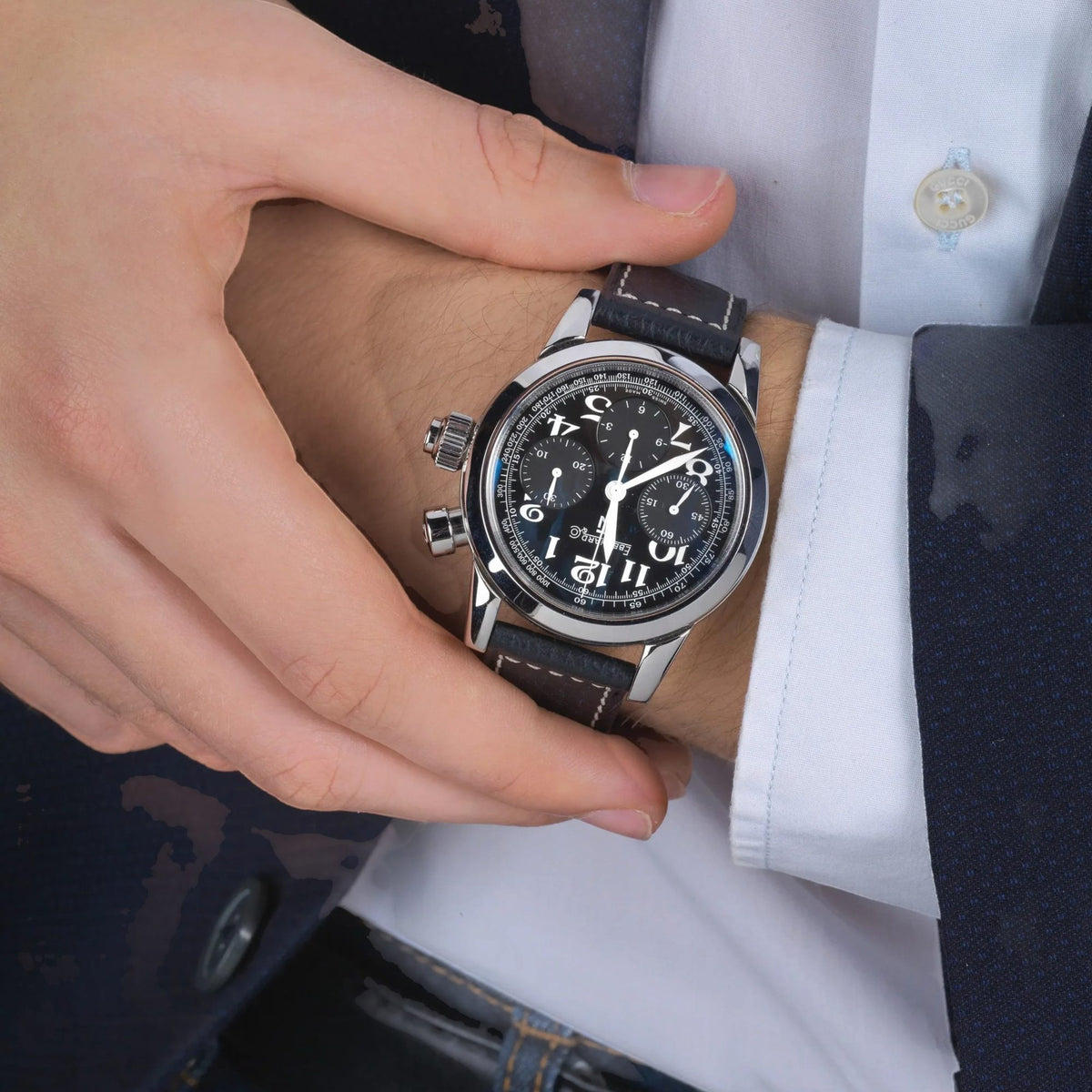 Eberhard & Co. Tazio Nuvolari Vanderbilt Cup Naked 31068 CP