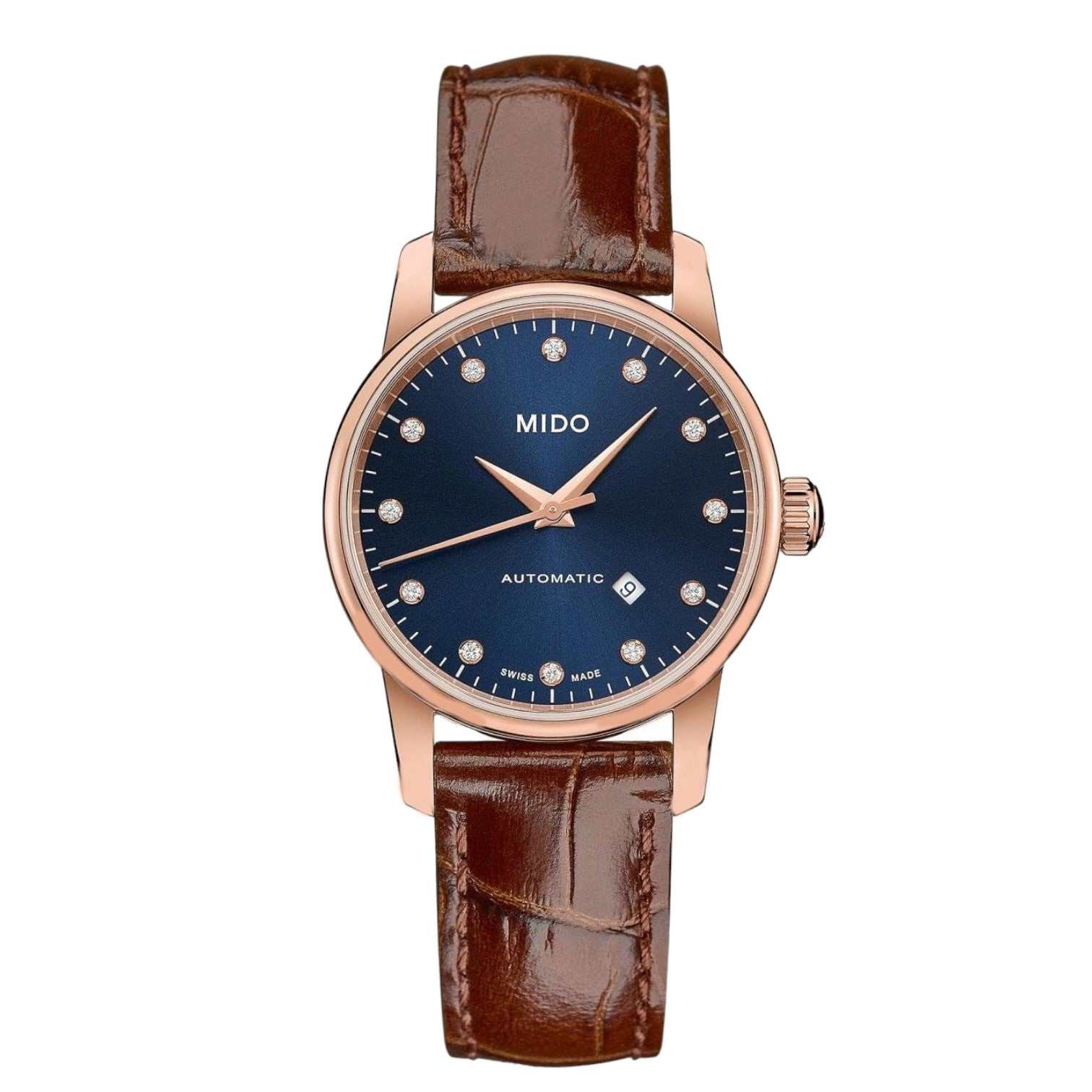 Mido Midnight Blue Lady Baroncelli New Never Worn Ref. M76003658 - ON6603