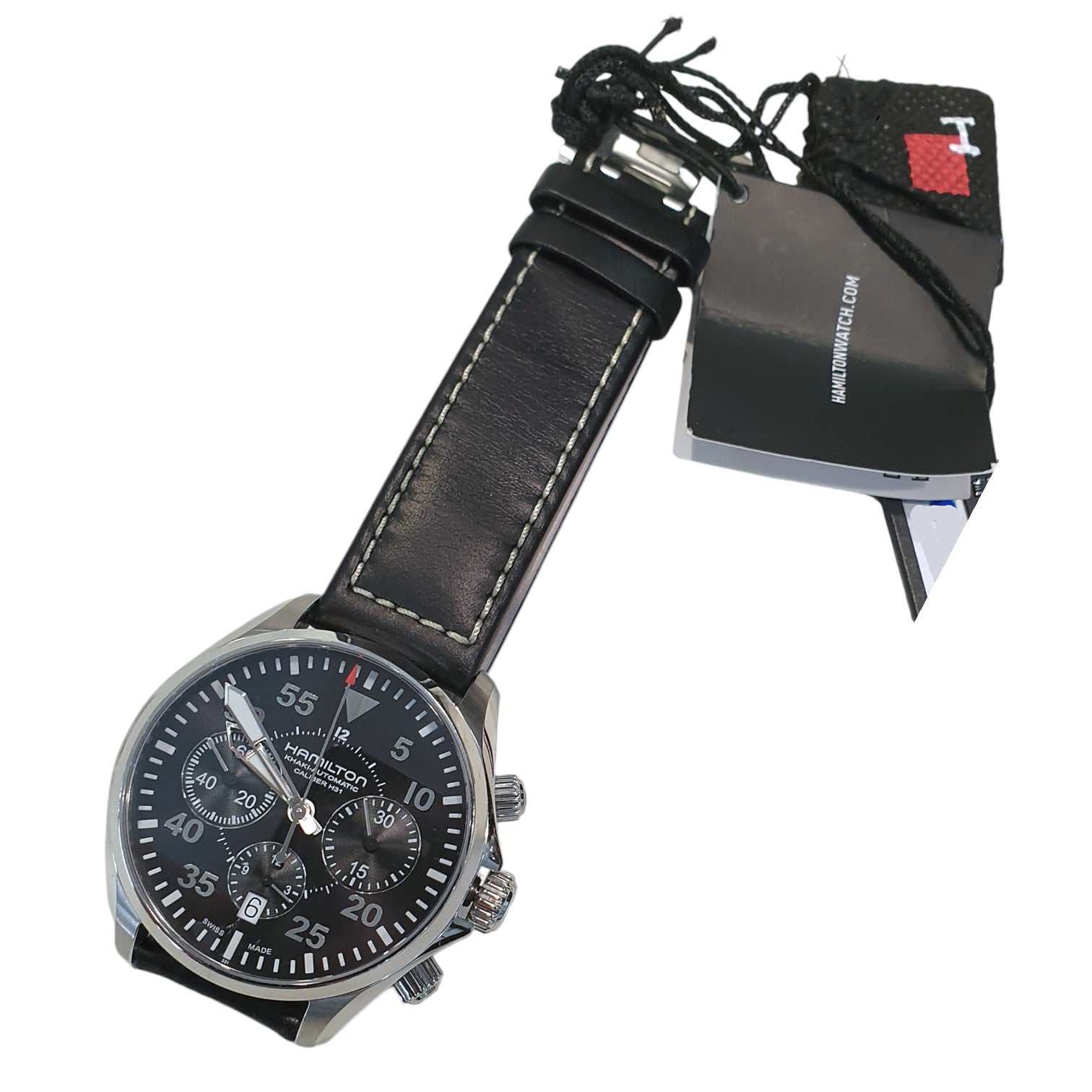 Hamilton Pilot Auto Chrono Khaki Aviation New Never Worn Ref. H64666735 - ON3397