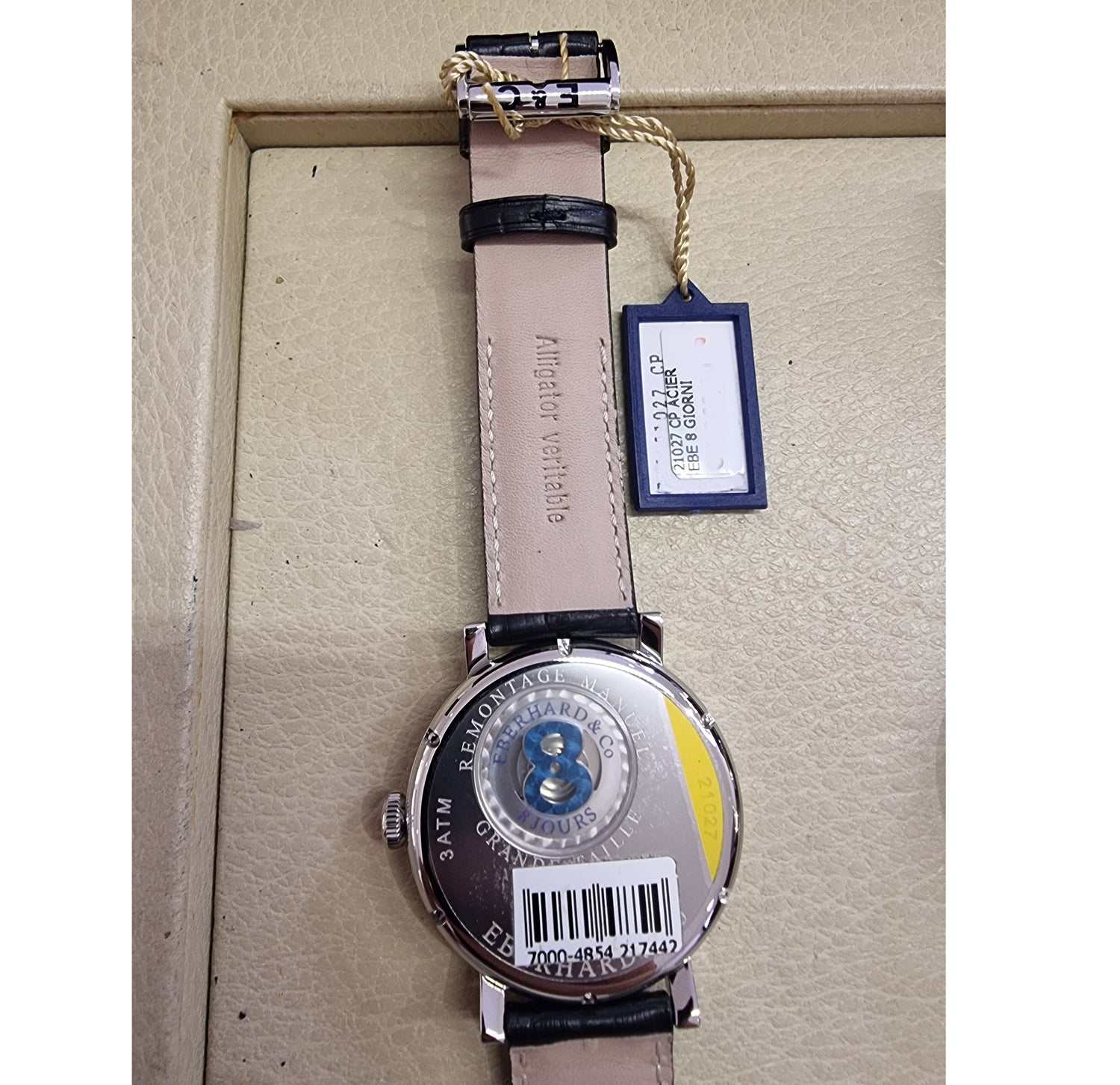 Eberhard & Co. 8 Jours Grande Taille Nuevo Sin Usar Ref. 21027CP - ON5233