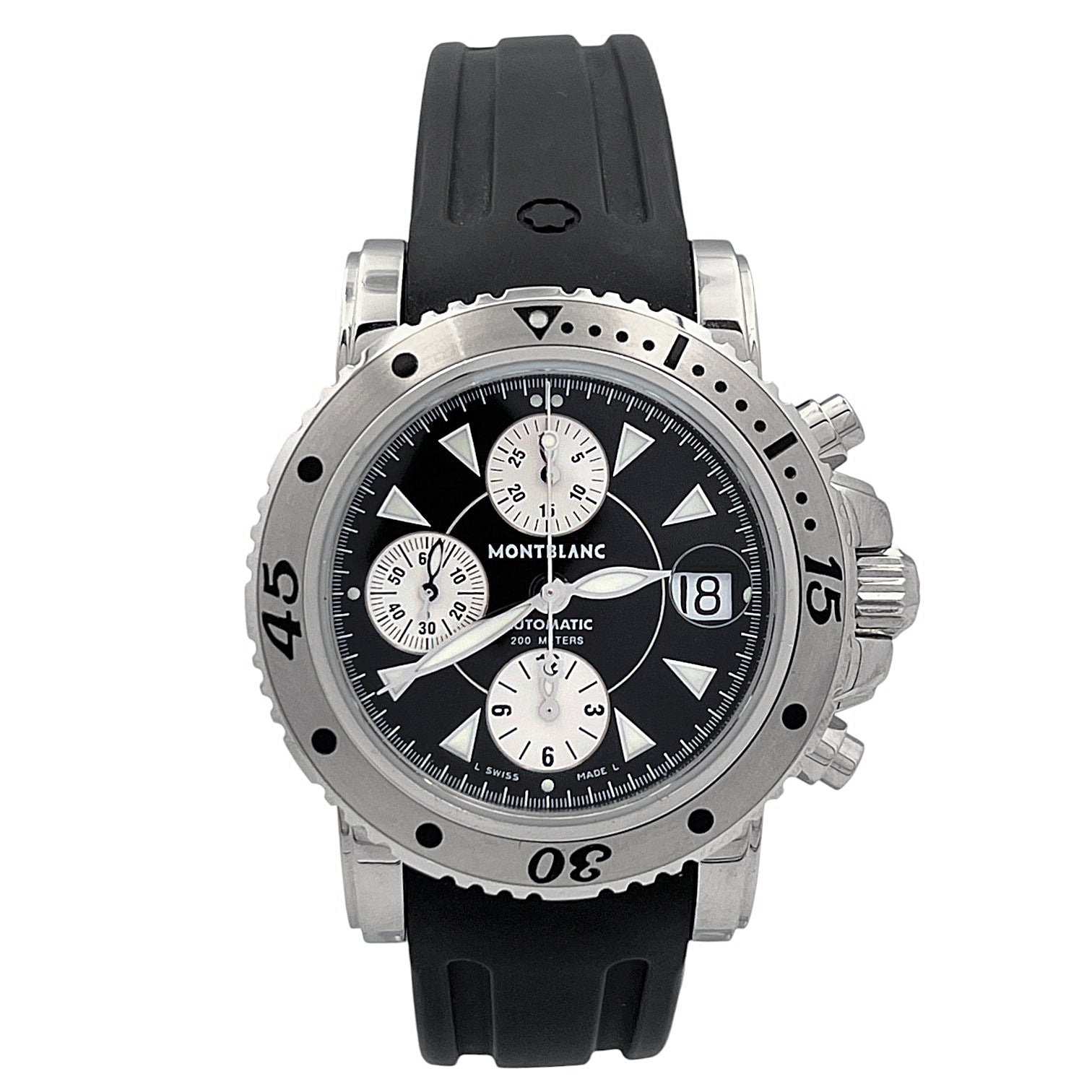 Montblanc Sport Collection Chronograph New Never Worn Ref. 101657 - ON6812