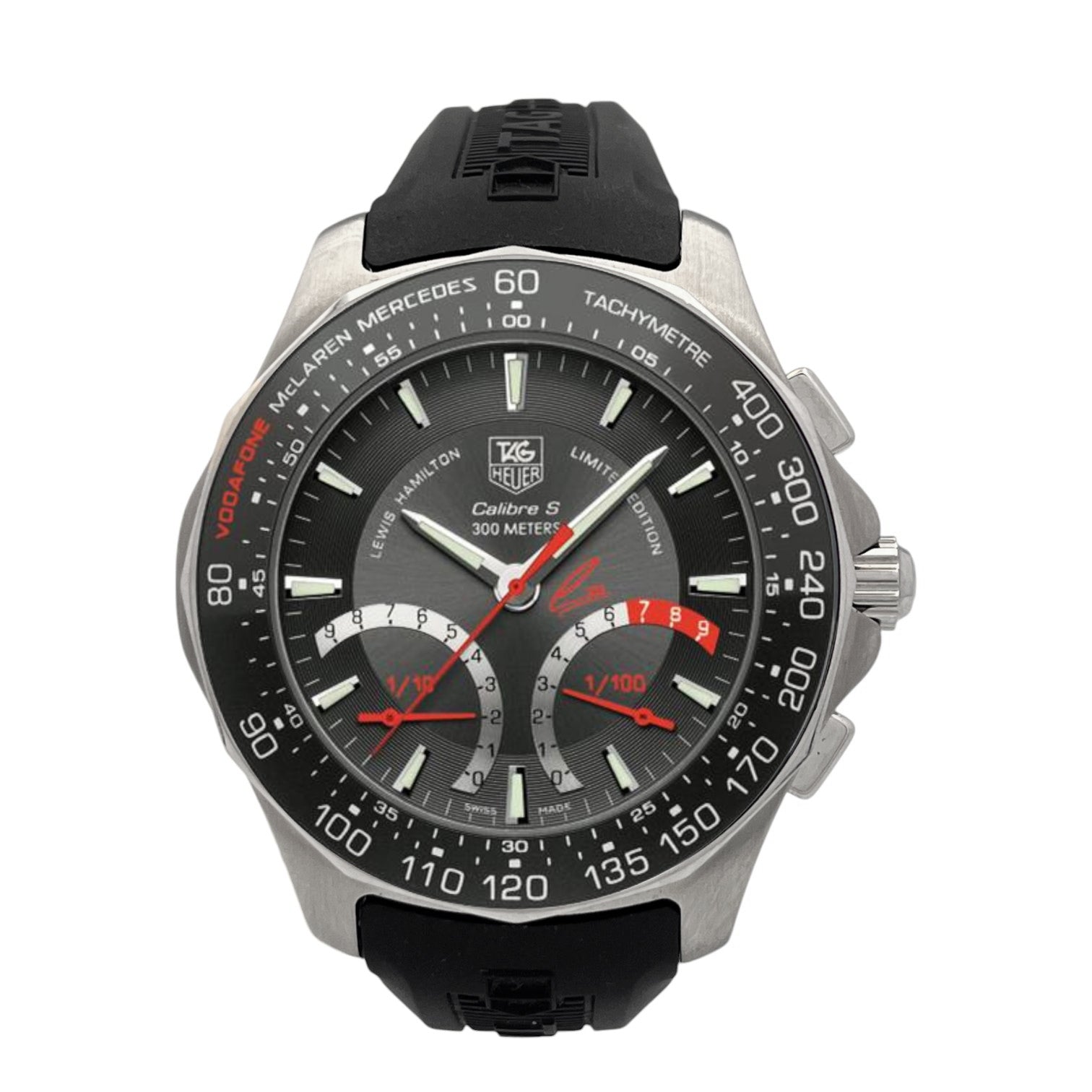 TAG Heuer Aquaracer Caliber S Lewis Hamilton Lim. Ed. New Never Worn Ref. CAF7114.FT8010 - ON6829