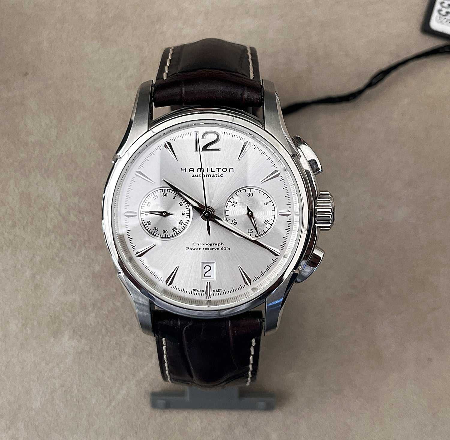 Hamilton Jazzmaster Auto Chrono Nuevo Sin Usar Ref. H32606855 - ON6892