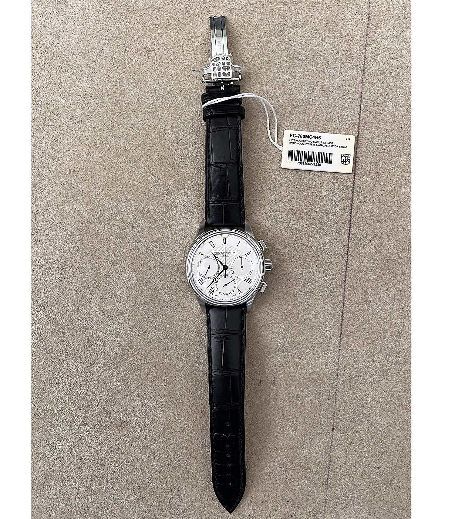 Frederique Constant Flyback Chronograph Manufacture New Never Worn Ref. FC-760MC4H6 - ON6897