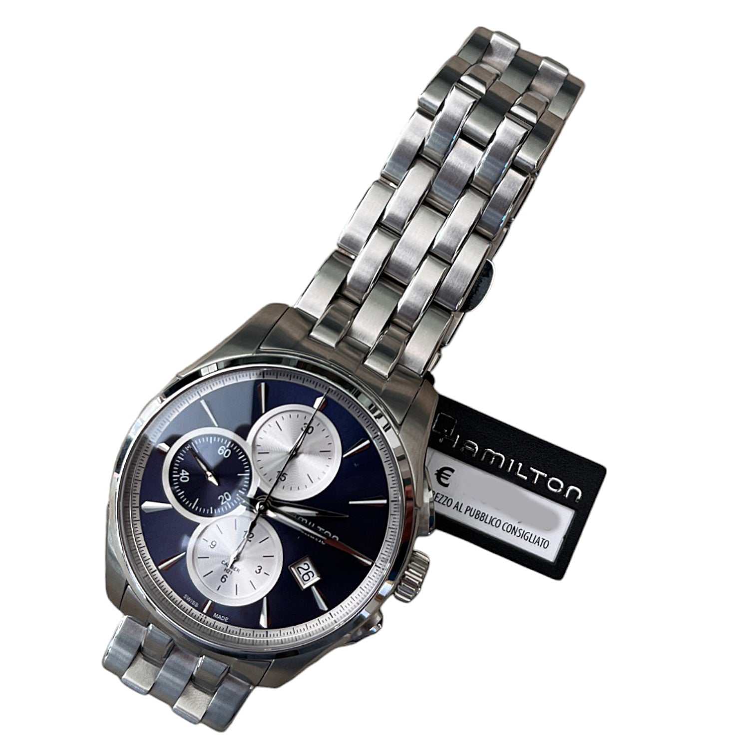 Hamilton Jazzmaster Auto Chrono Nuevo Sin Usar Ref. H32596141 - ON6900