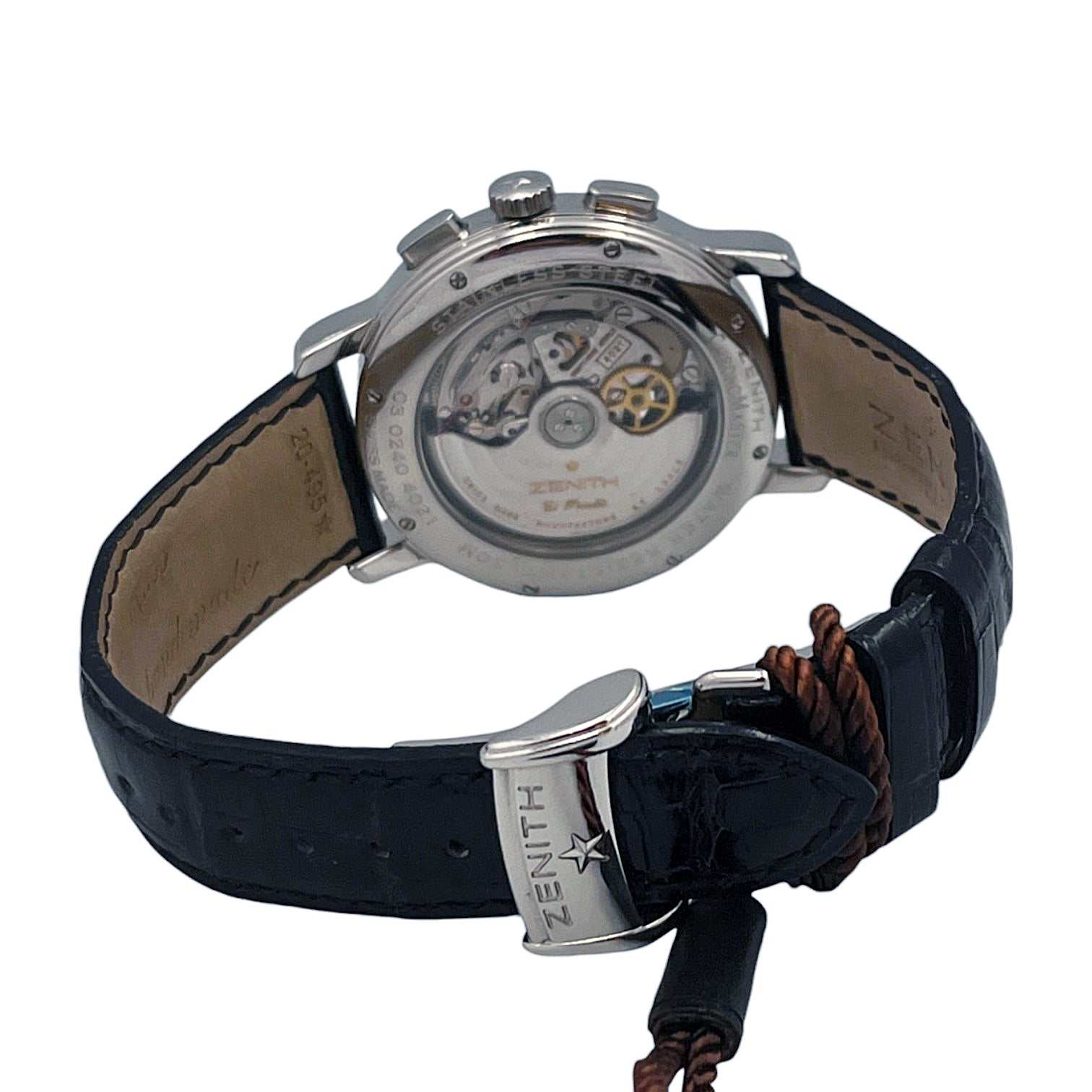 Zenith Chronomaster T Open New Never Worn Ref. 03.0240.4021/73.C495 - ON6918