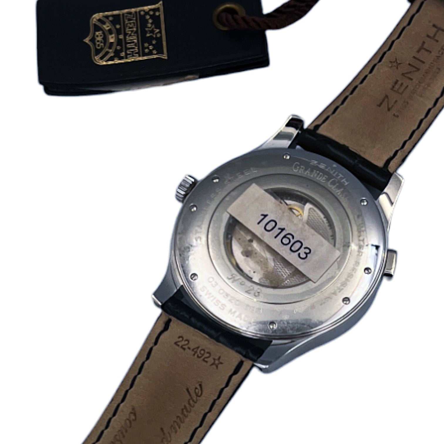 Zenith Class Reserve De Marche Dual Time Grande Nuevo Sin Usar Ref. 03.0520.683/01.C492- ON6921