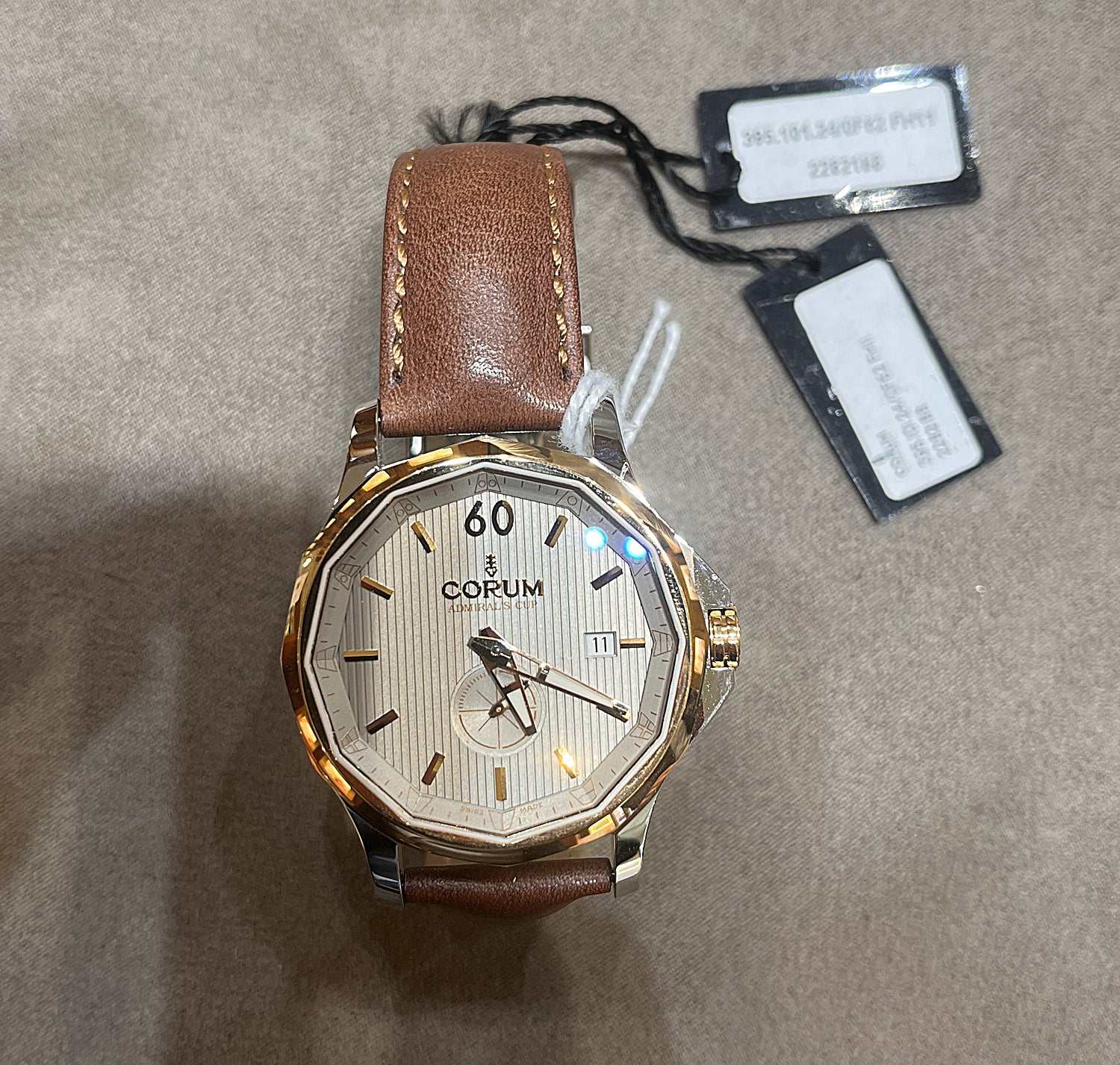Corum Admiral's Cup Legend New Never Worn Ref. 395.101.24/0F62 FH11 - ON7015