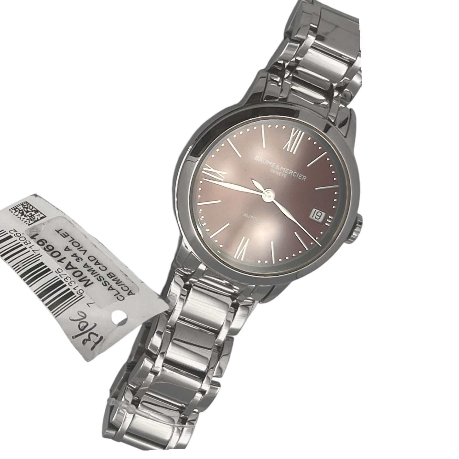 Baume & Mercier Classima Automático para Dama, Nuevo, Sin Usar, Ref. M0A10691 - ON6964