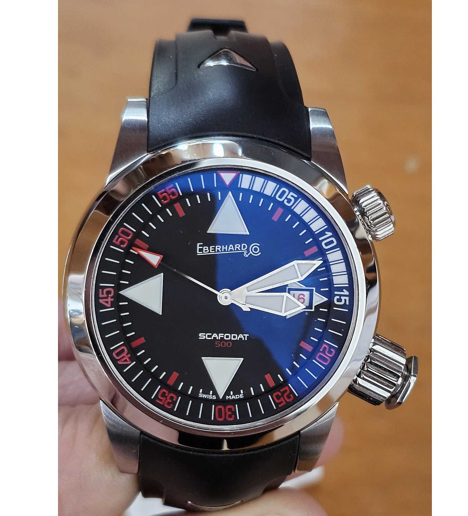 Eberhard Scafodat 500 New Never Worn 41025CAD ON5820