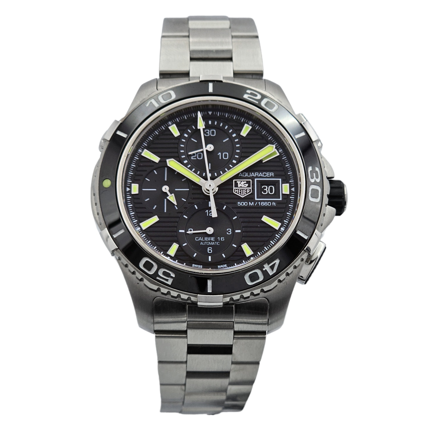 TAG Heuer Aquaracer 500 M Calibre 16 Crono Ref. CAK2111.BA0833 - ON6253