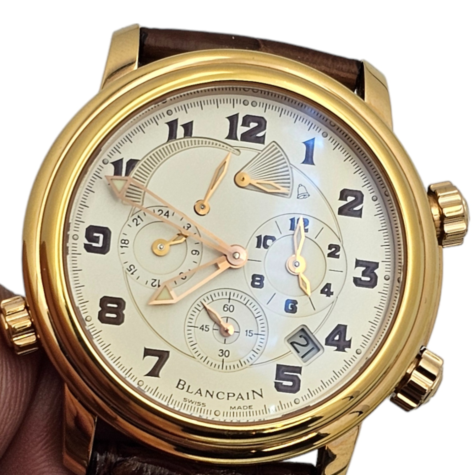 Blancpain Léman Réveil GMT Gold 18 kt Ref. N020410O3642MA053B - ON6261