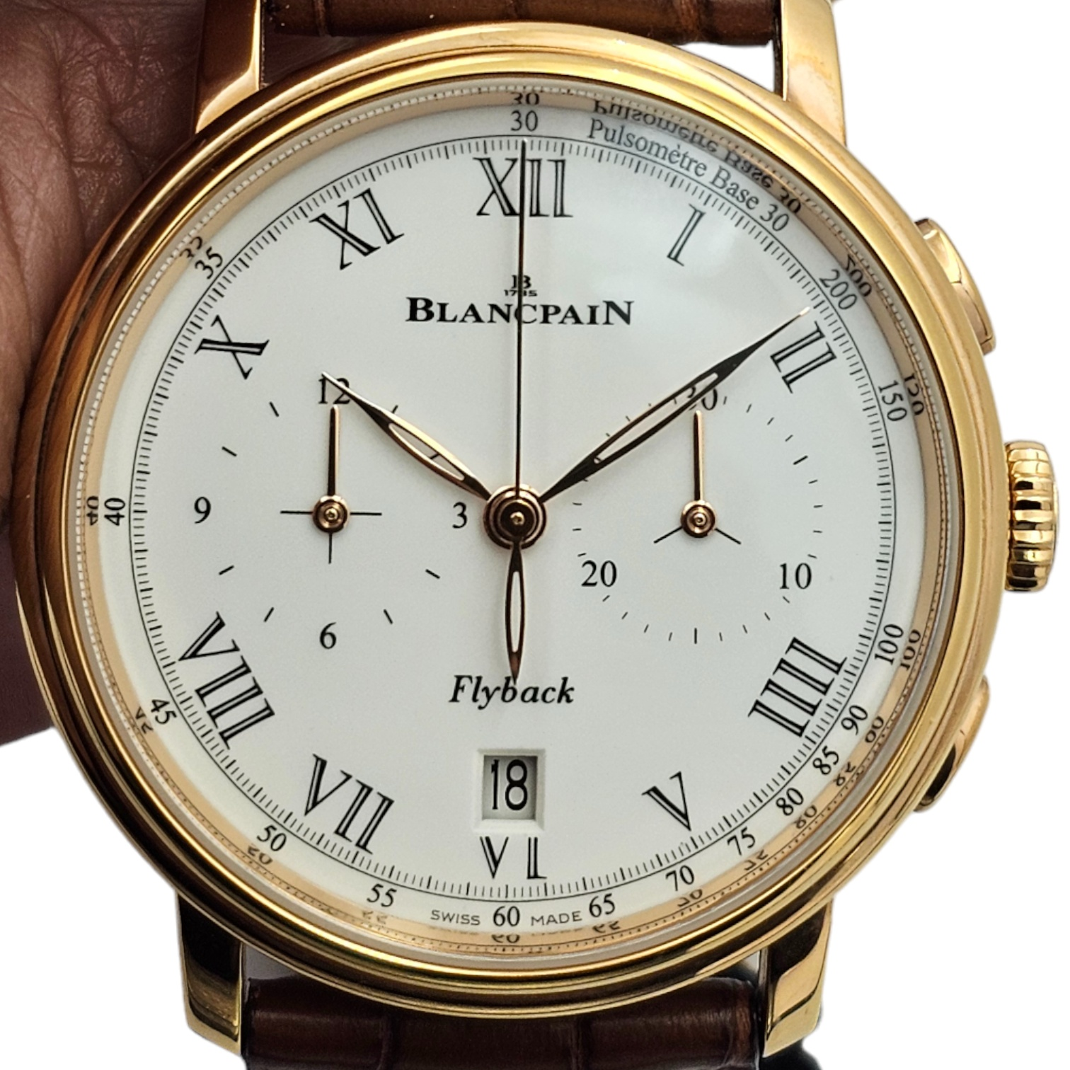 Blancpain Villeret Flyback Chronograph Pulsometer Ref. N6680F0036031N055B - ON6262
