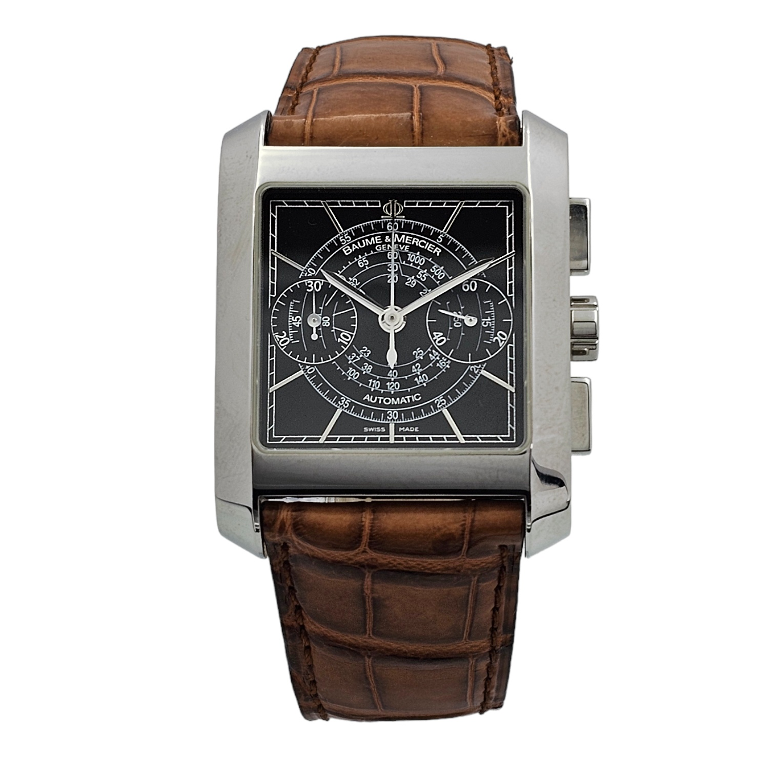 Baume and mercier square watch hot sale
