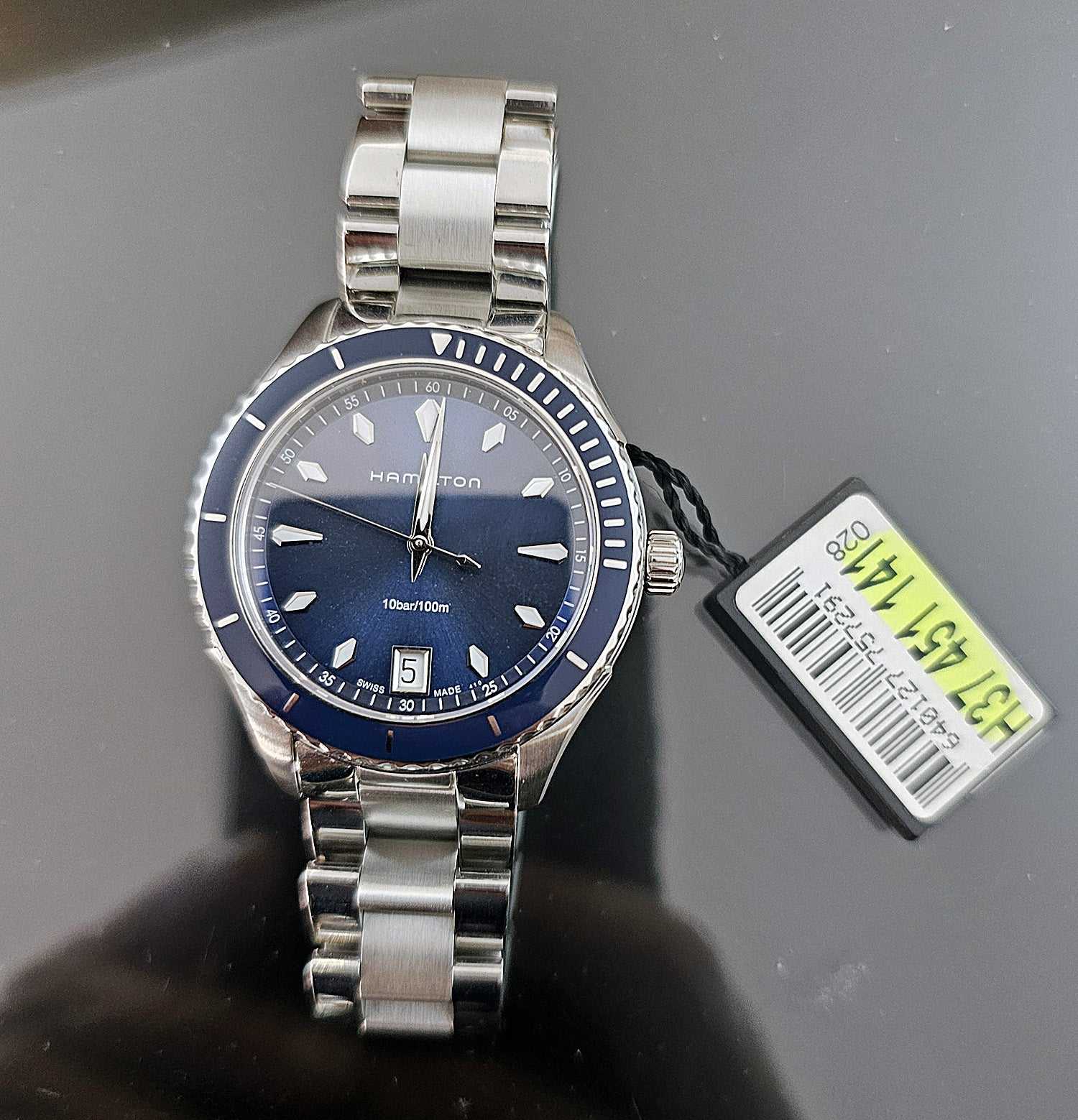 Hamilton Jazzmaster Seaview 37 mm Cuarzo Ref. H37451141 - ON7229