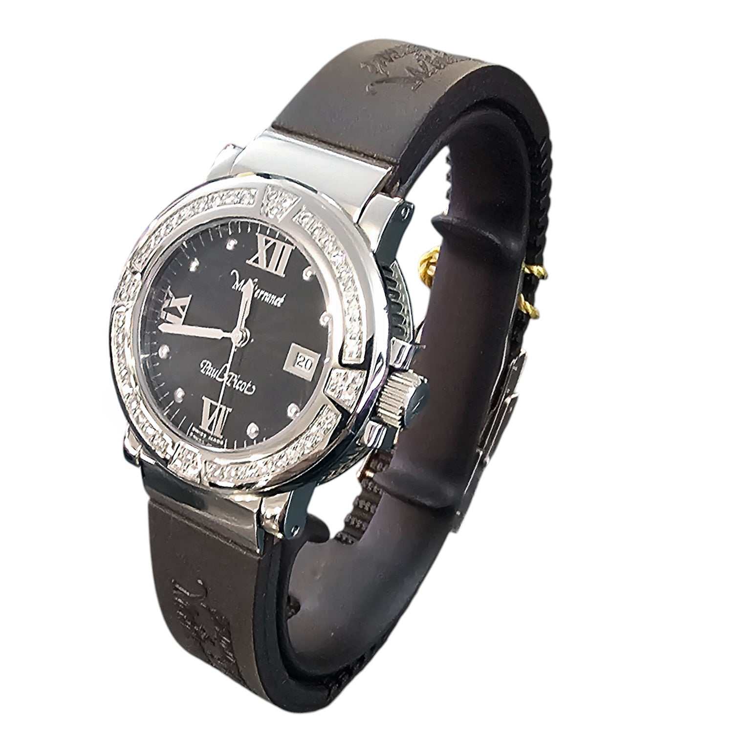 Paul Picot Mediterranèe Diamond 33 mm Cuarzo Nuevo Sin Usar Ref. PP08.D12D.3631131 - ON7242