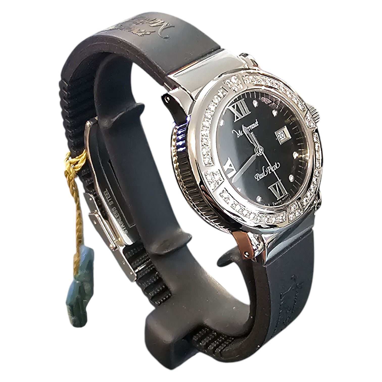Paul Picot Mediterranèe Diamond 33 mm Cuarzo Nuevo Sin Usar Ref. PP08.D12D.3631131 - ON7242
