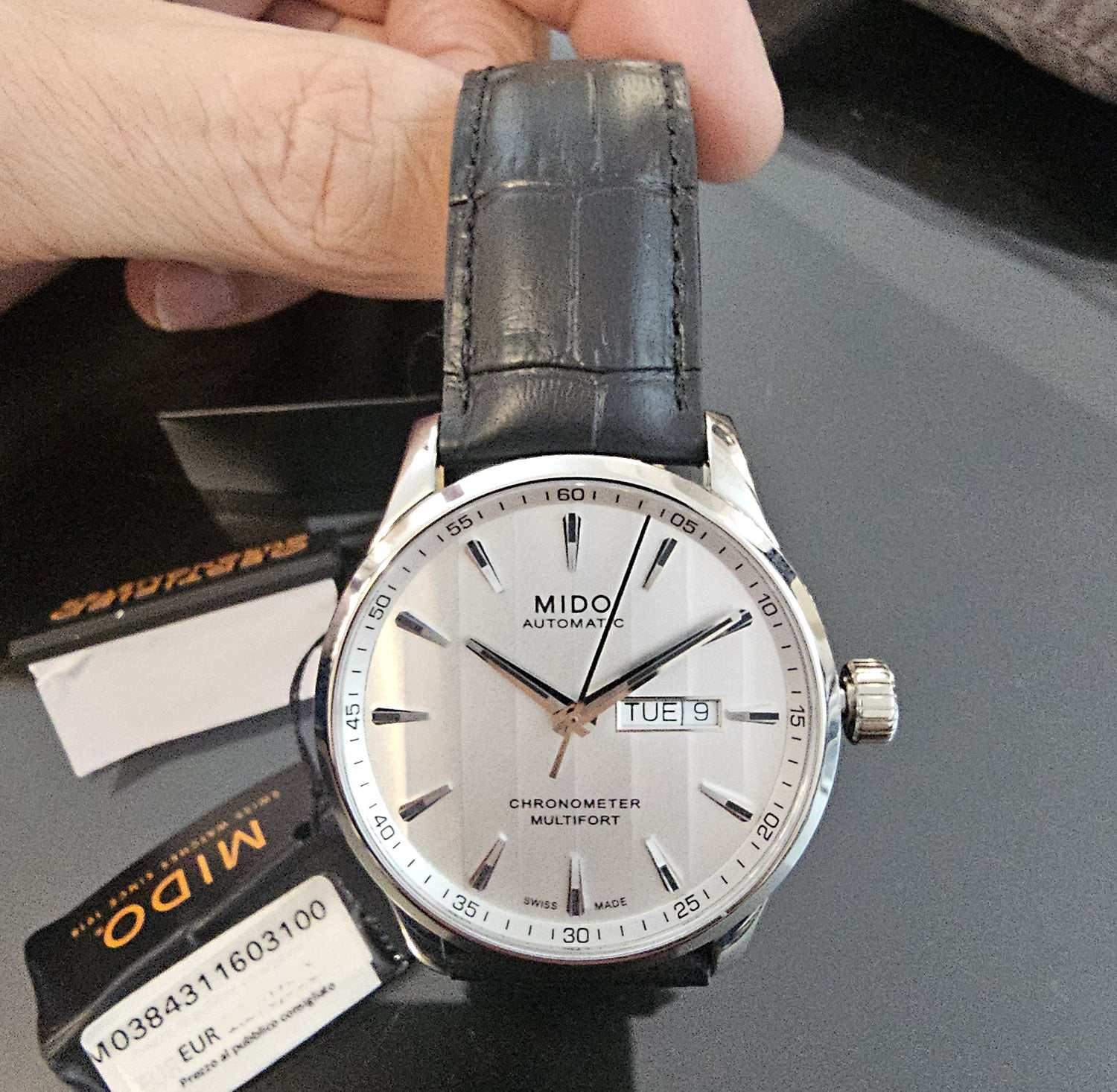 Mido Multifort Chronometer 1 New Never Worn Ref. M038.431.16.031.00 - ON7246