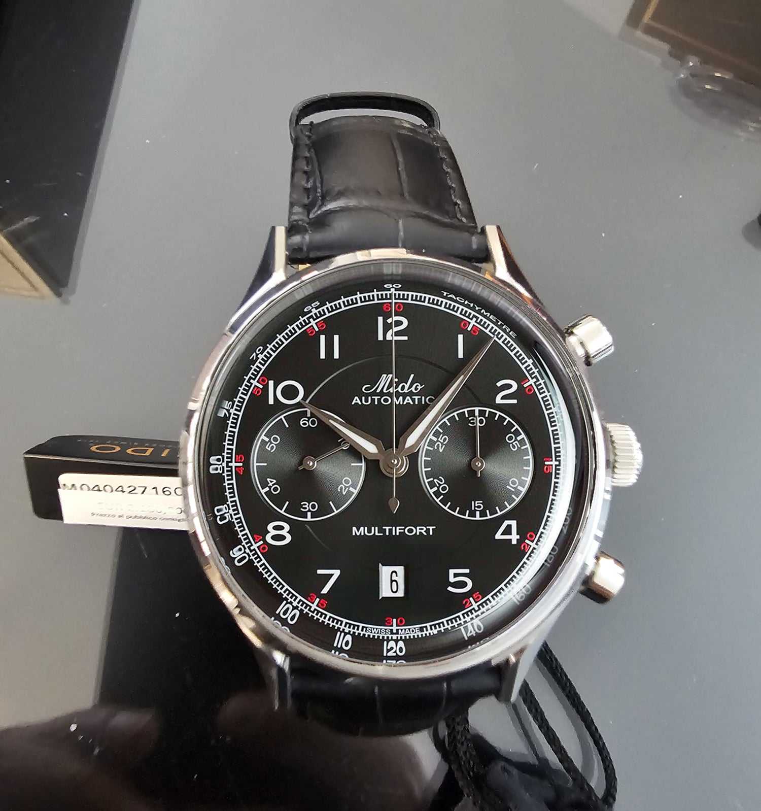 Mido Multifort Patrimony Chronograph 42 mm Auto New Never Worn Ref. M040.427.16.052.00 - ON7247