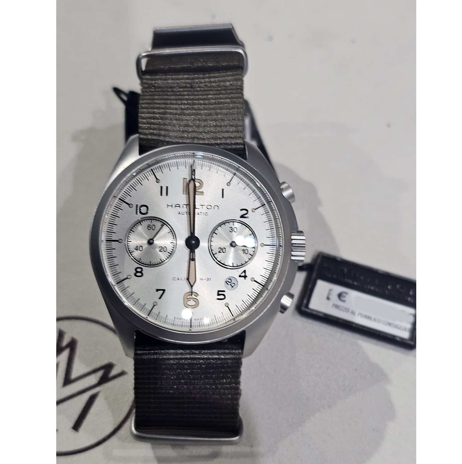 Hamilton Khaki Aviation Pilot Pioneer Auto Chrono Ref. H76456955 - ON7318