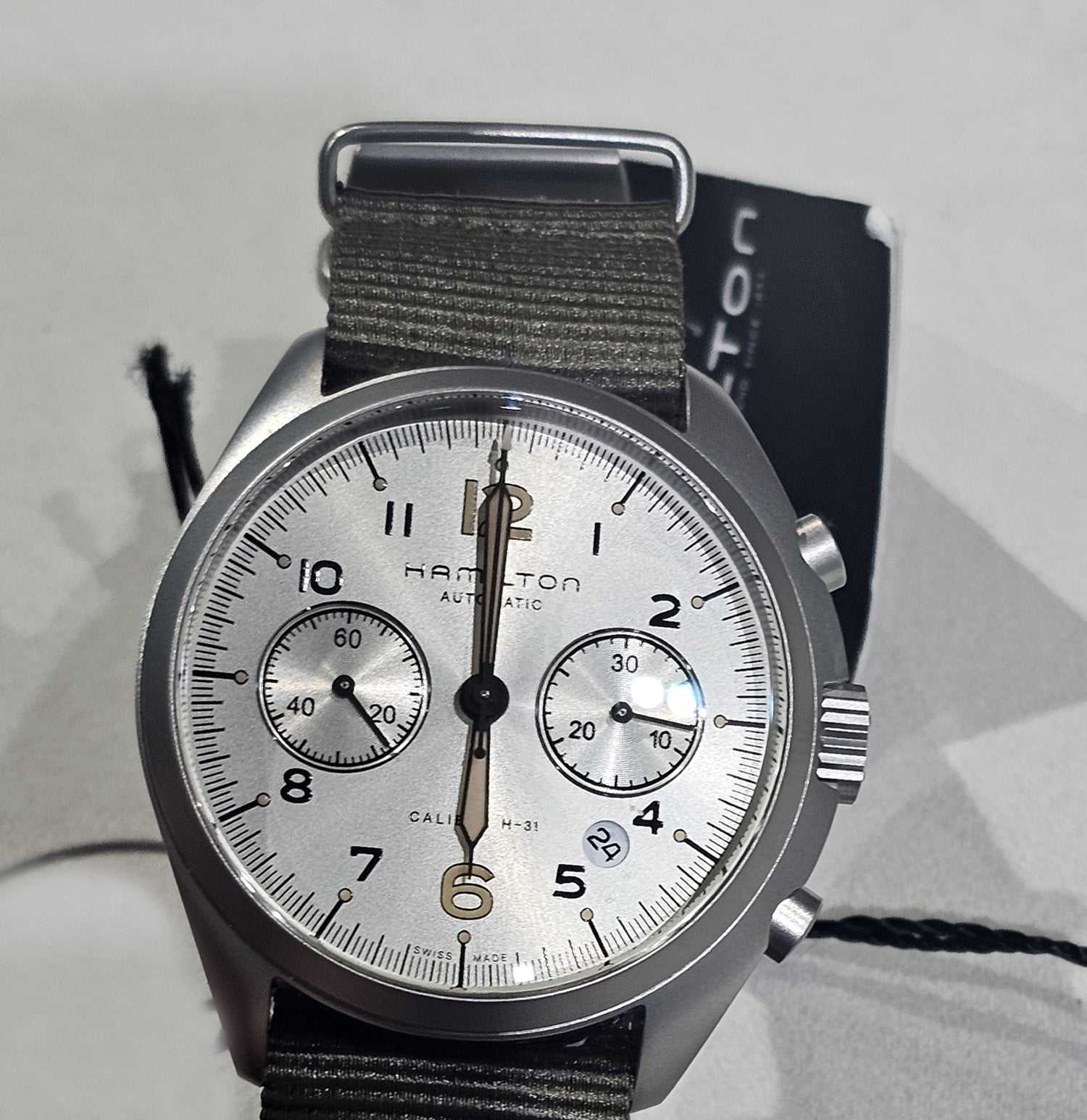 Hamilton Khaki Aviation Pilot Pioneer Auto Chrono Ref. H76456955 - ON7318