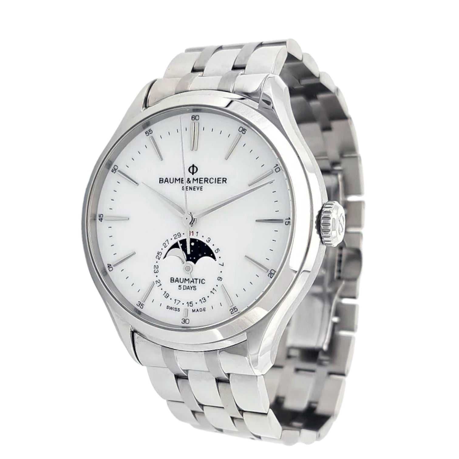 Baume & Mercier Clifton Baumatic Automatic New Never Worn Ref. M0A10552 - ON6634