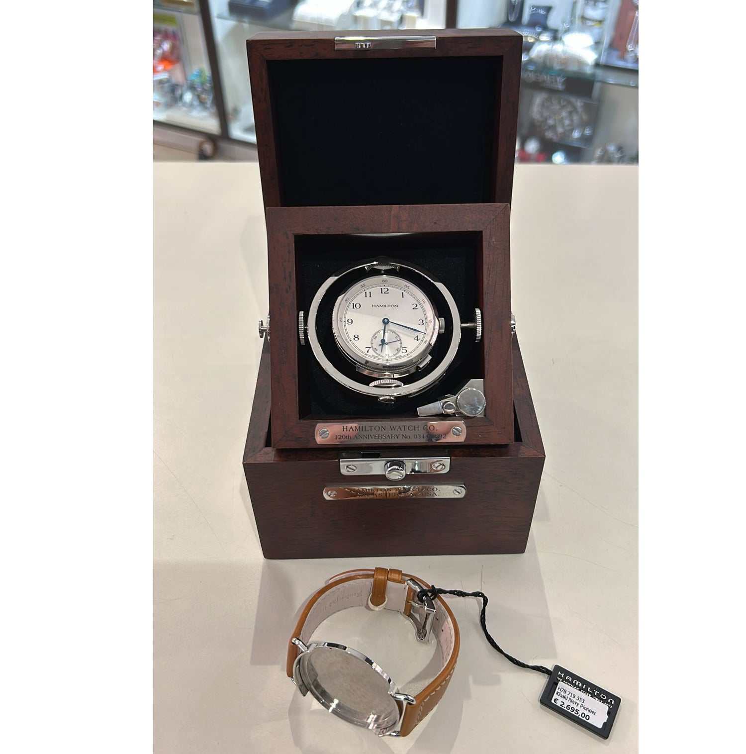 Hamilton Khaki Navy Pioneer Mechanical Lim. Ed. 1892 pcs New Never Worn Ref. H78719553 - ON3423