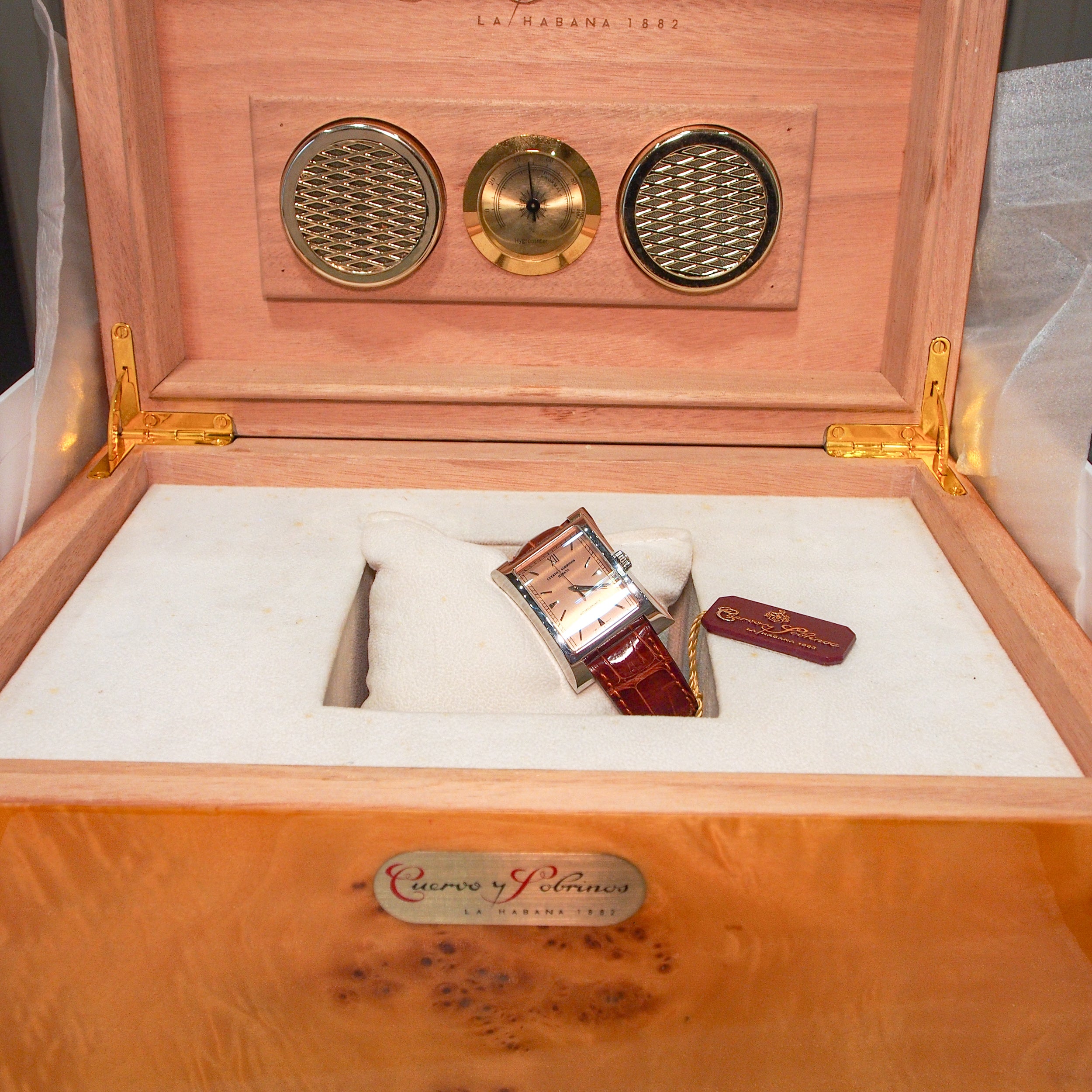 Cuervo Y Sobrinos Esplendidos Habana Autorecargante New Never Worn Ref. 2412800 - ON05176