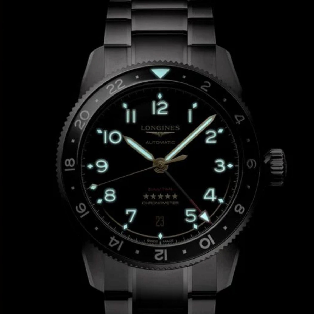 Longines Spirit Zulu Time Titanium L3.802.1.53.6