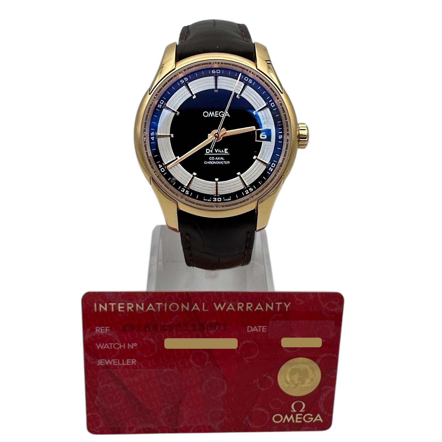Omega De Ville Hour Vision New Never Worn Ref. 431.63.41.21.13.001 - ON7619