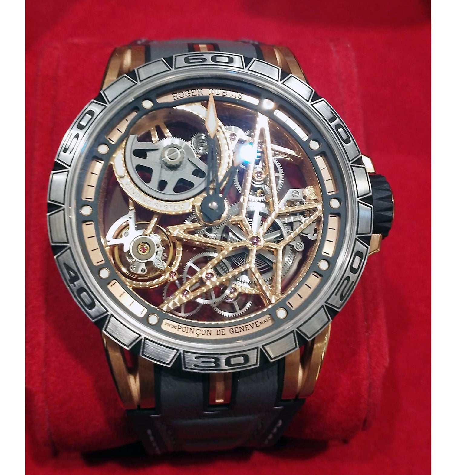 PREZZO SU RICHIESTA - Contattateci - Dubuis Excalibur Spider MB Automatic 45 mm Rose Gold 18 kt Ref. DBEX1043 - ON7702