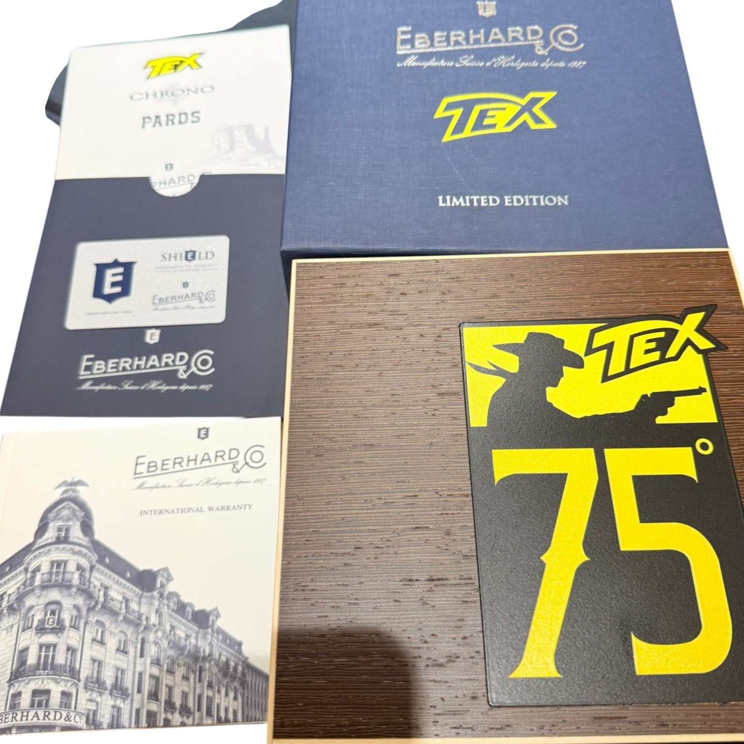 Eberhard & Co. Chrono 4 Pards TEX Automático Edición Limitada xx/75 piezas Ref. 31080CP - ON8212