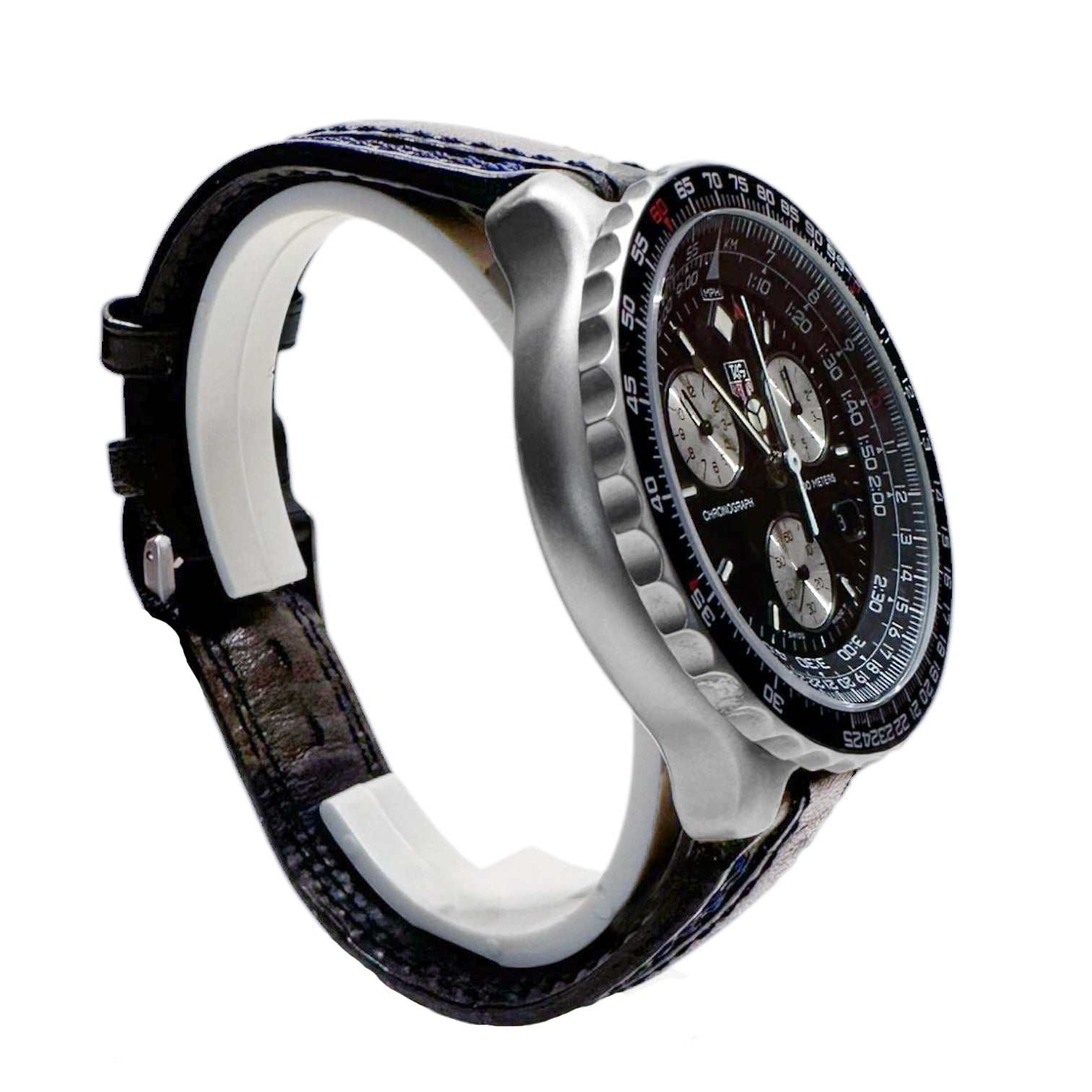 TAG Heuer Pilot Chronograph Quartz 42 mm Nuevo Sin Usar Ref. 530.306 - ON7607