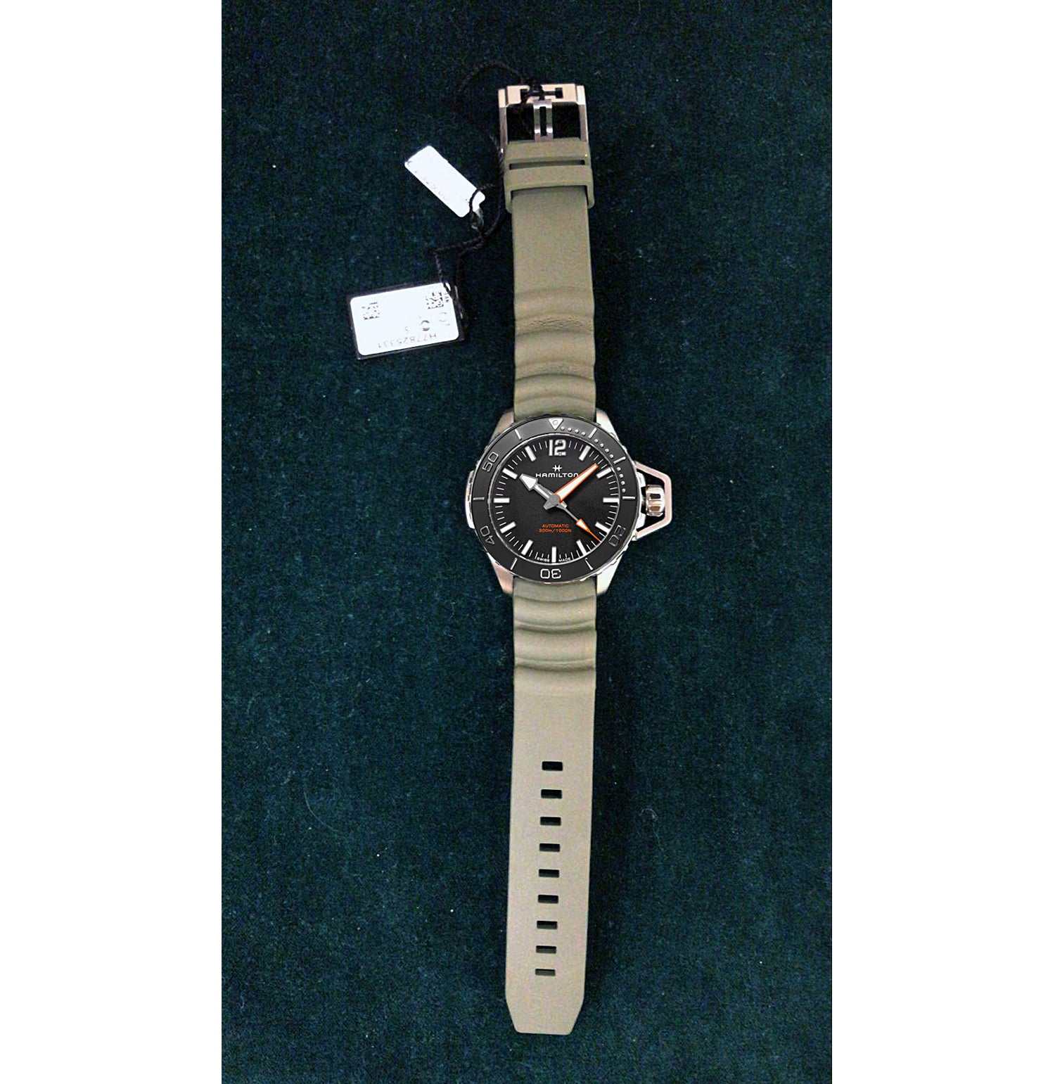 Hamilton Khaki Navy Frogman Auto Nuevo Sin Usar Ref. H77825331 - ON6627