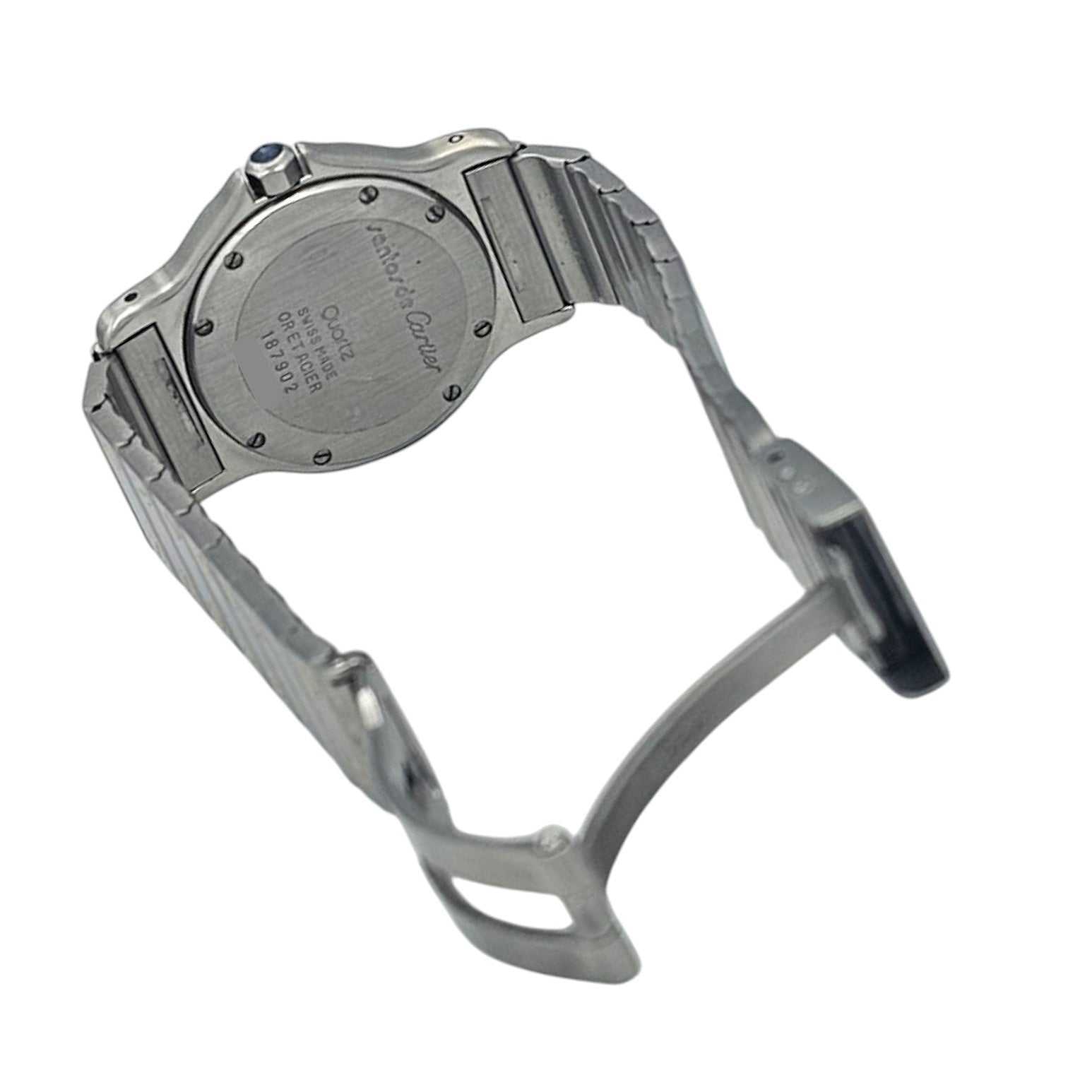 Cartier Santos Ronde Octagone Quartz Ref. 187902 - OU1230
