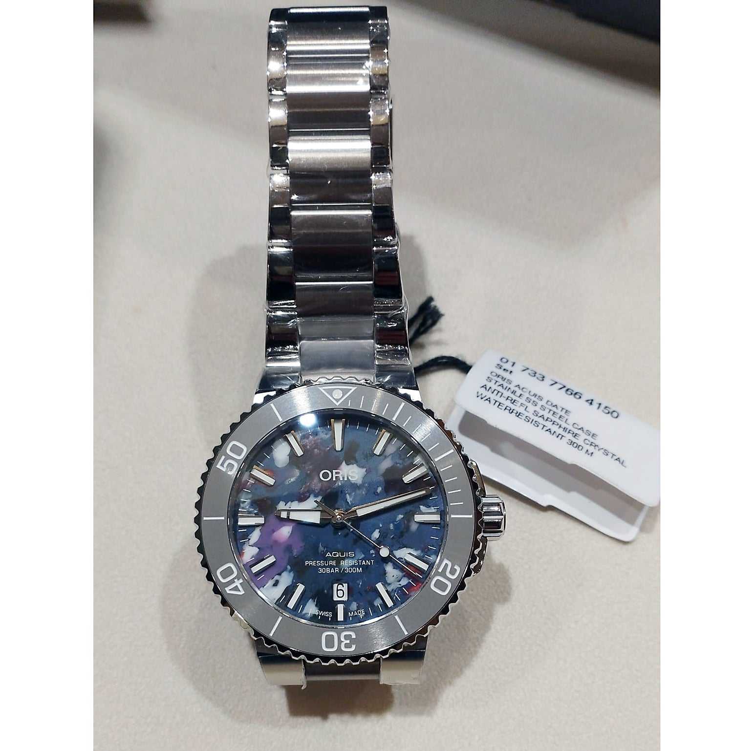 Oris Aquis Date Upcycle 41,5 mm Automático Ref. 01 733 7766 4150-SET - ON7377