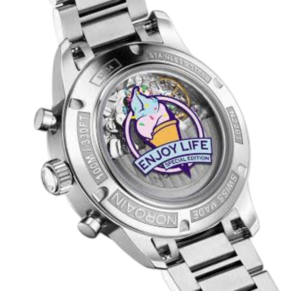 Norqain Freedom 60 Chrono Enjoy Life "Sprinkles" NSS201.19S04.A01.S01