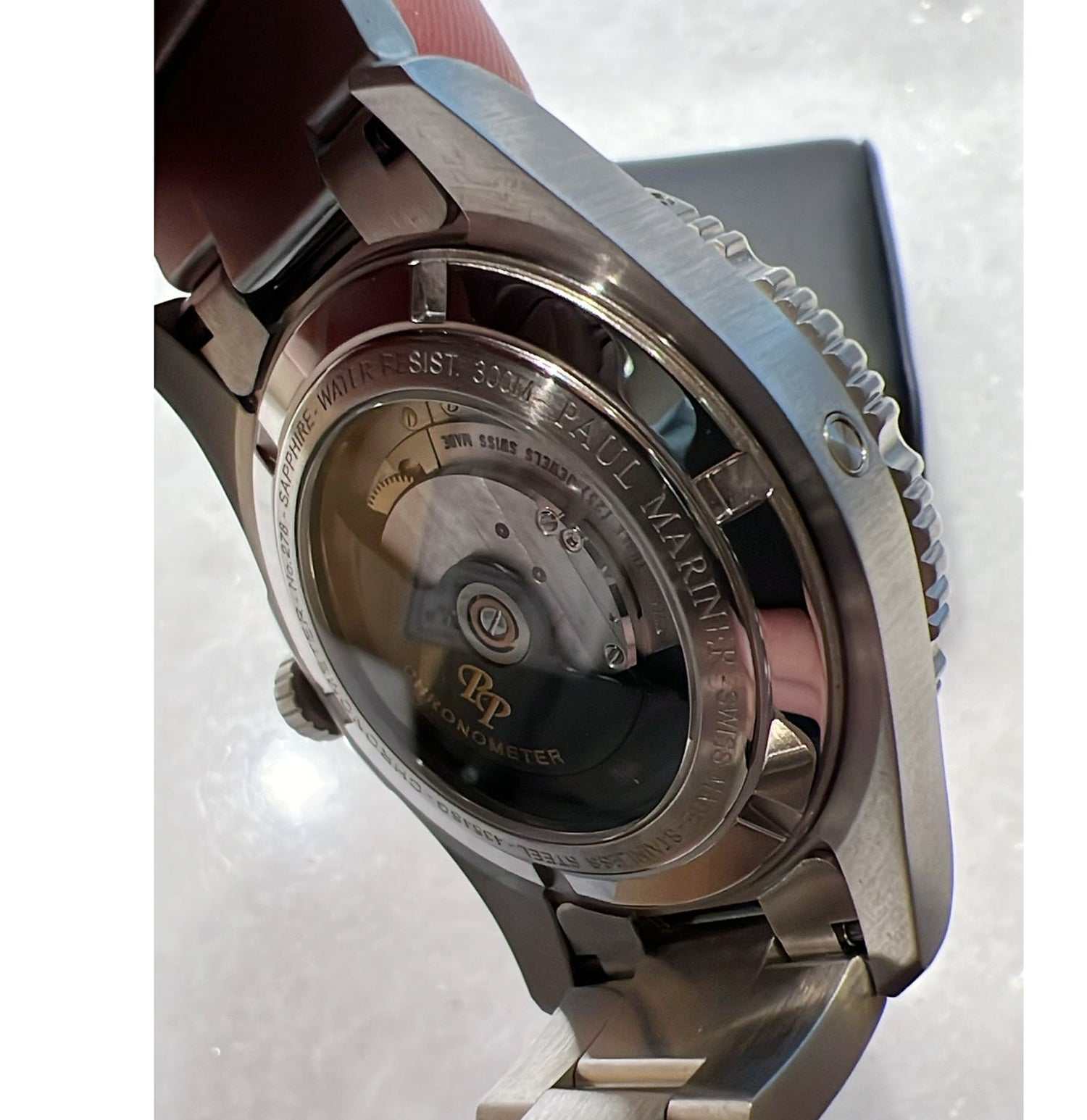 Paul Picot Paul Mariner 5 Auto 43 mm Ref. 4354SG-CV - ON7465